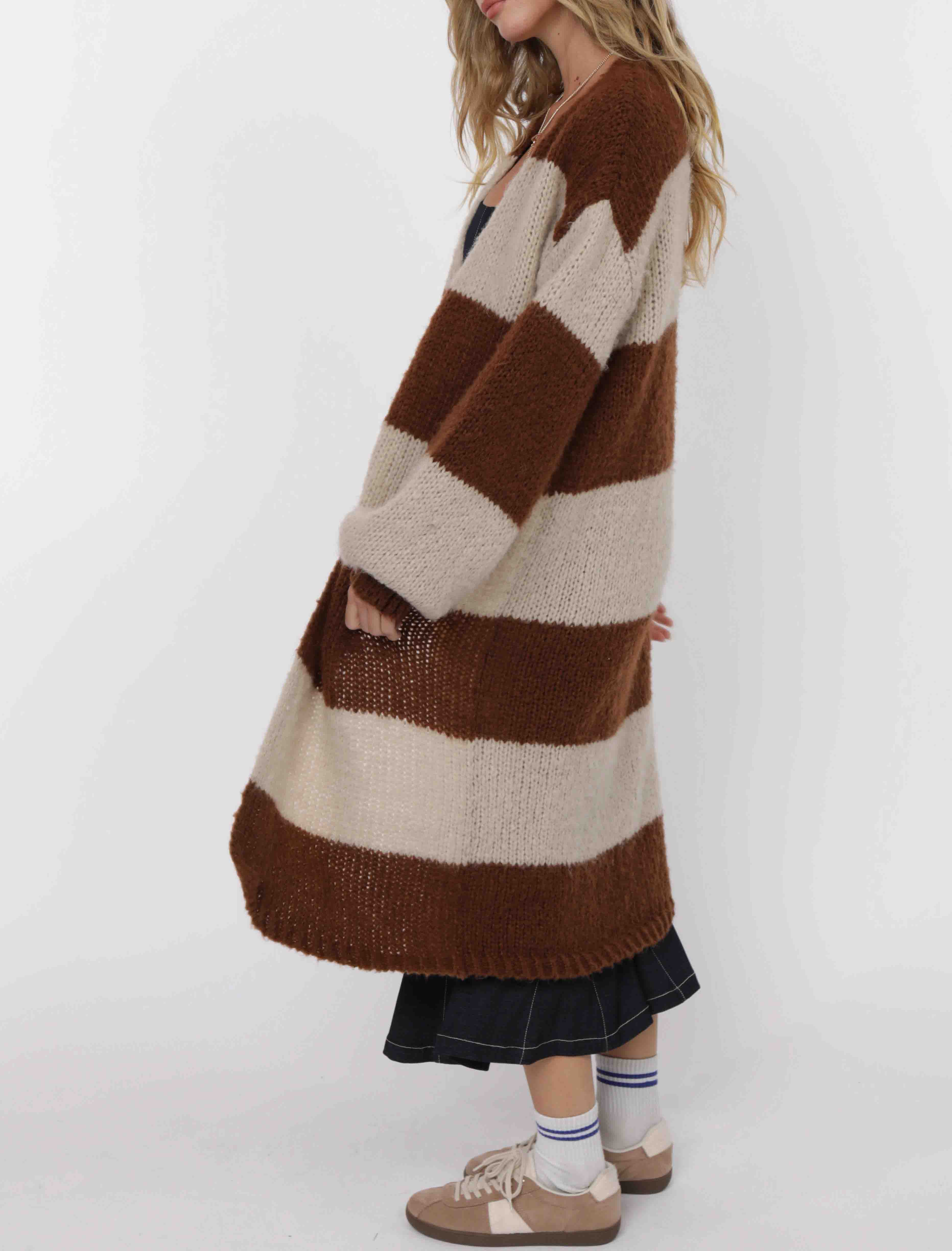 Suki Bubble Sleeve Duster