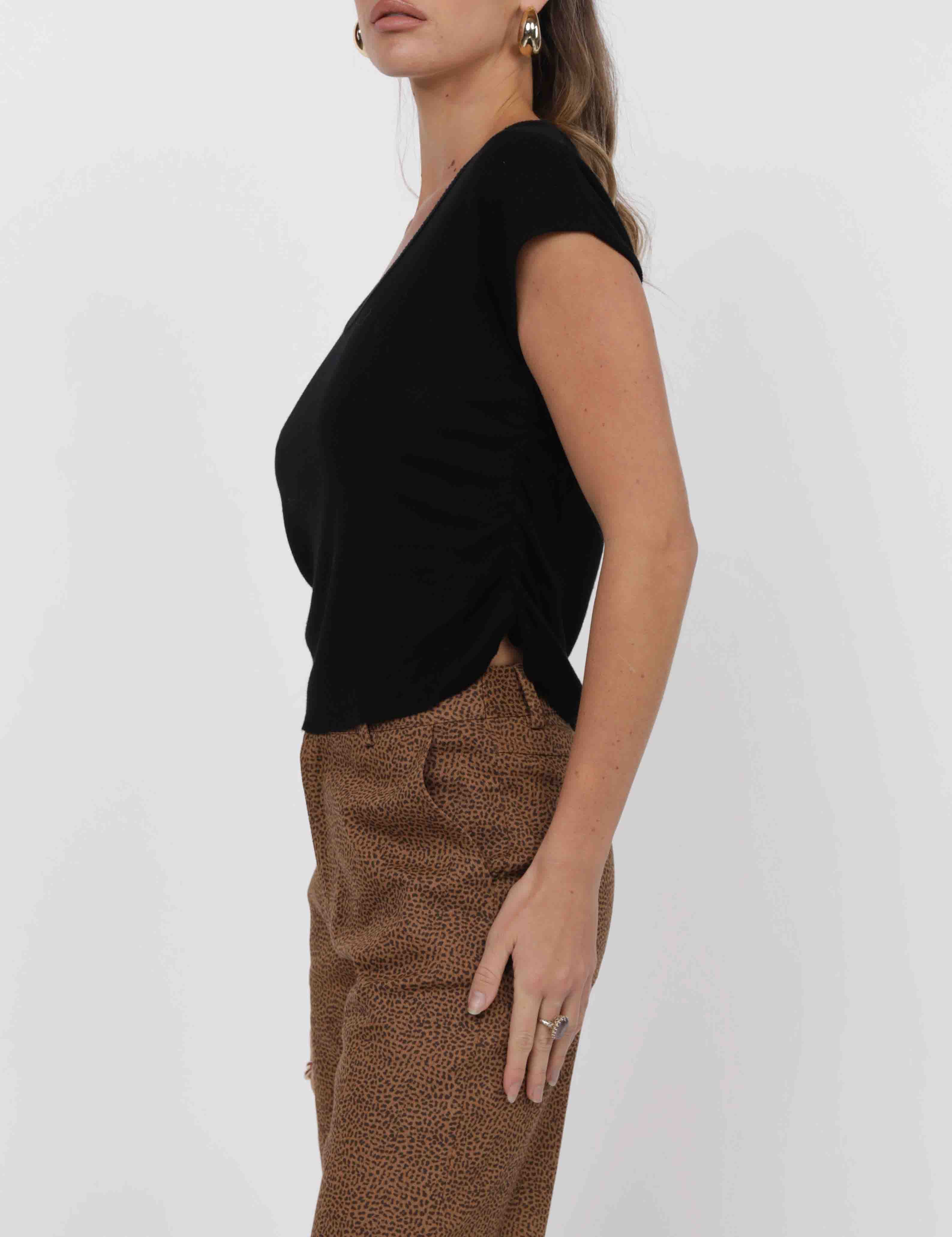 Jordan Side Ruched Top
