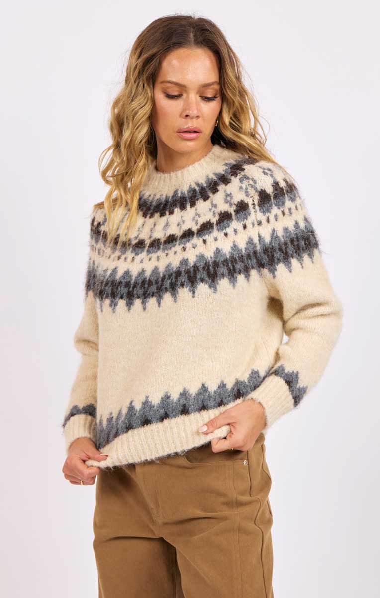 Montana Sky Fairisle Sweater