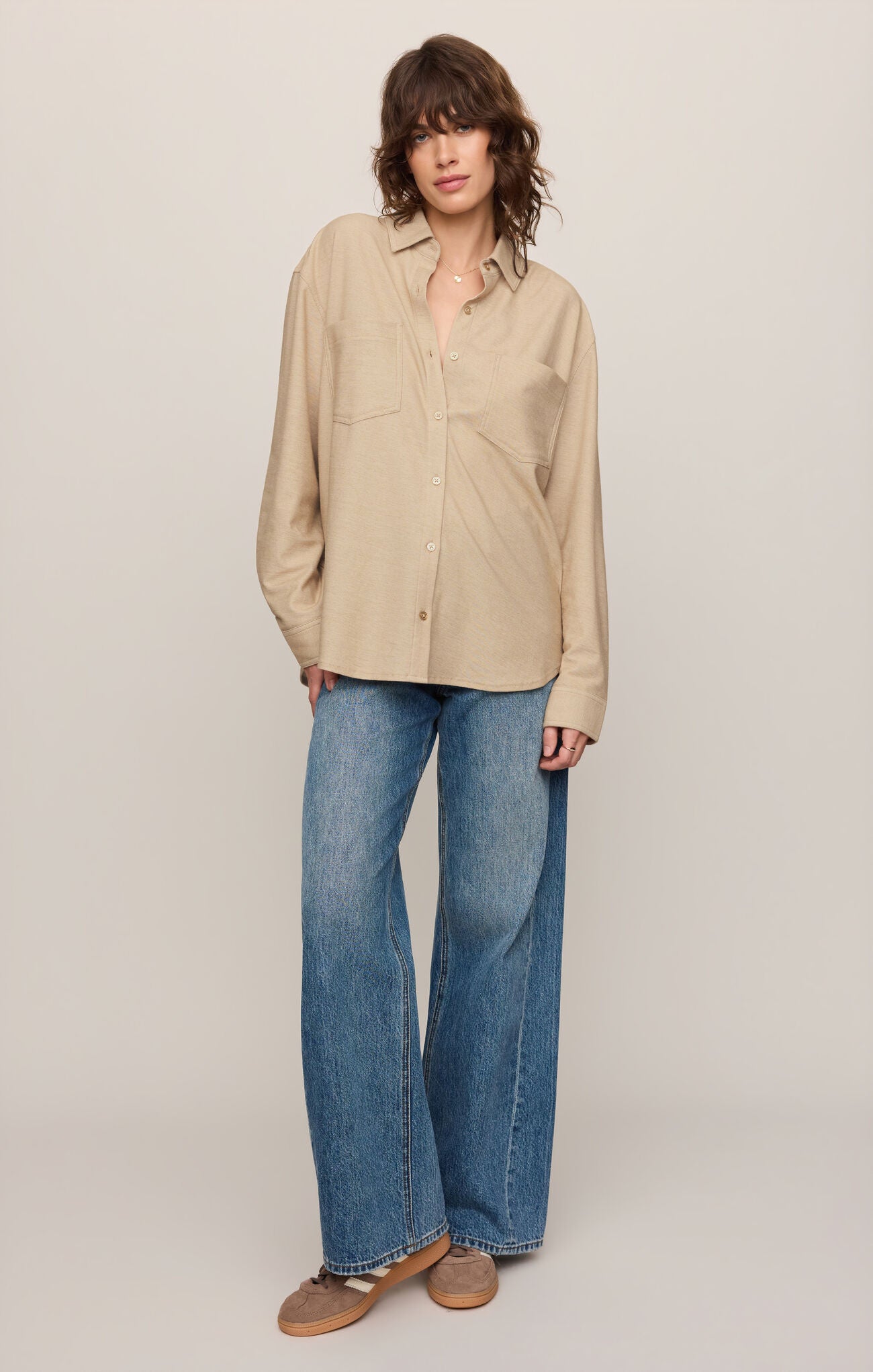 Reese Button Up Top