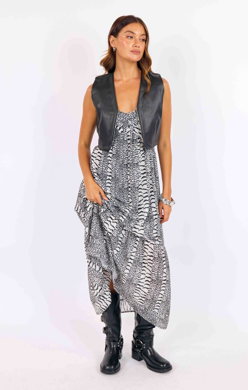 Vroom Vroom Vegan Leather Vest