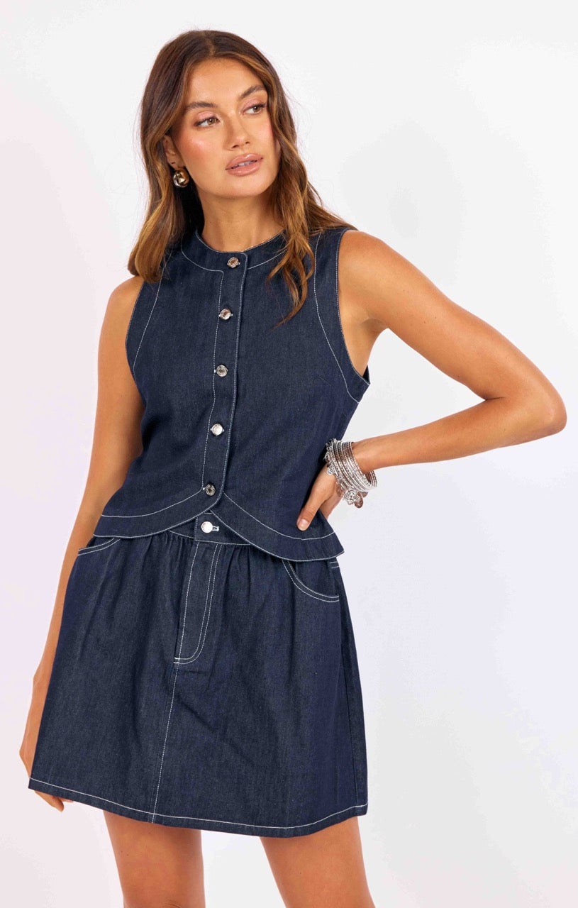 Bodega Denim Vest