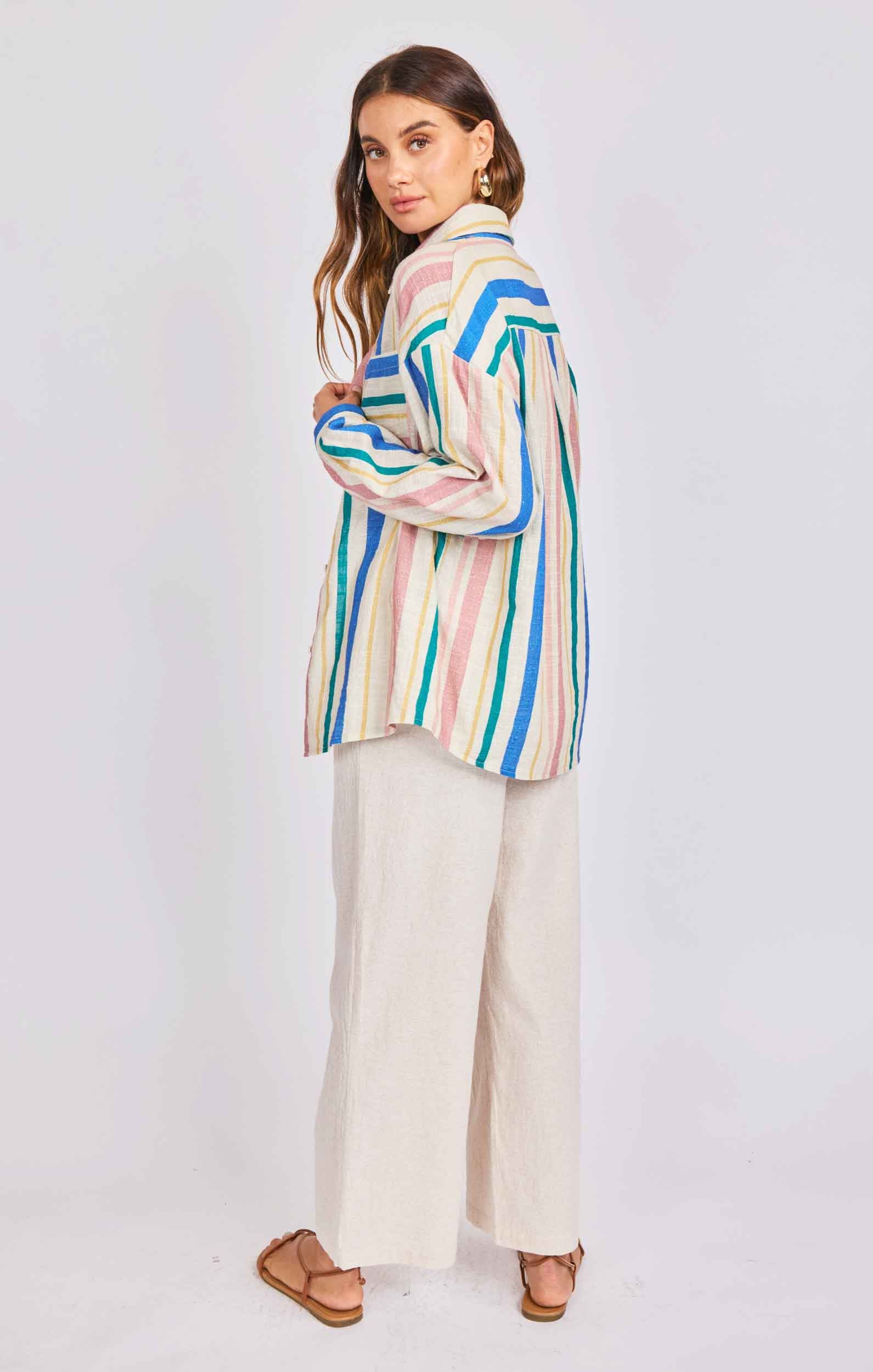 Sail Away Button Up