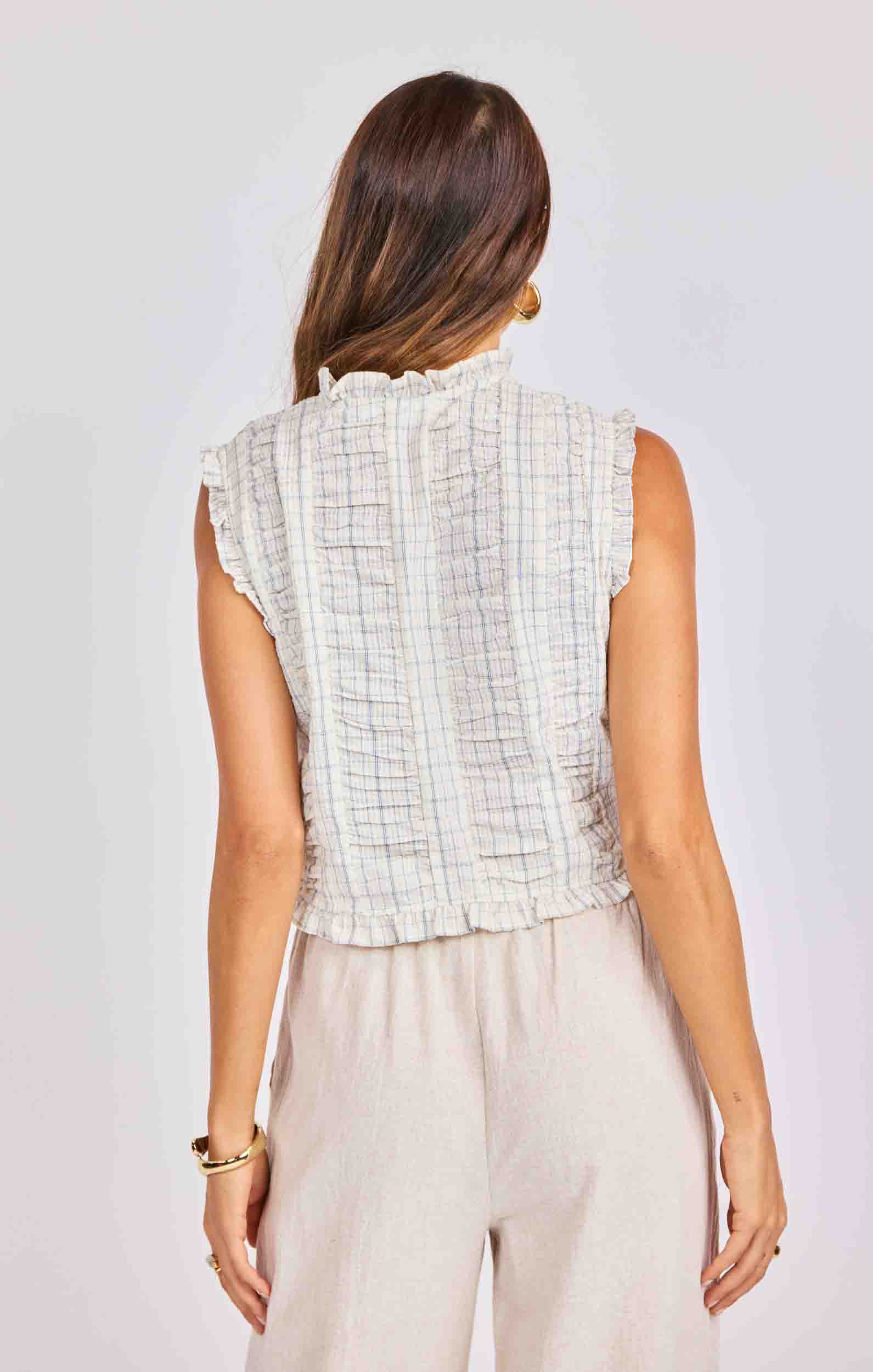 Starboard Ruffled Top