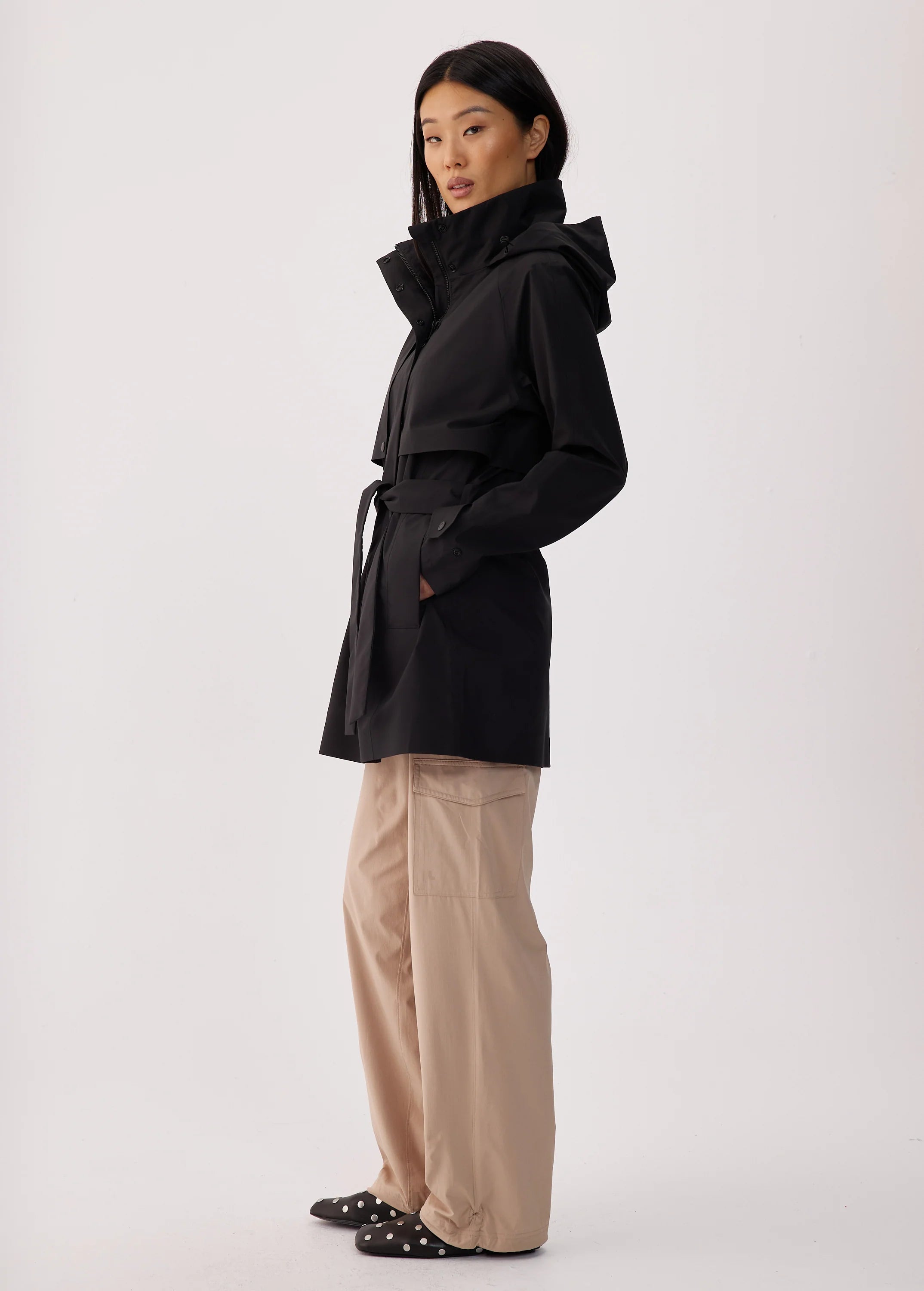 Alizé Short Trench Coat