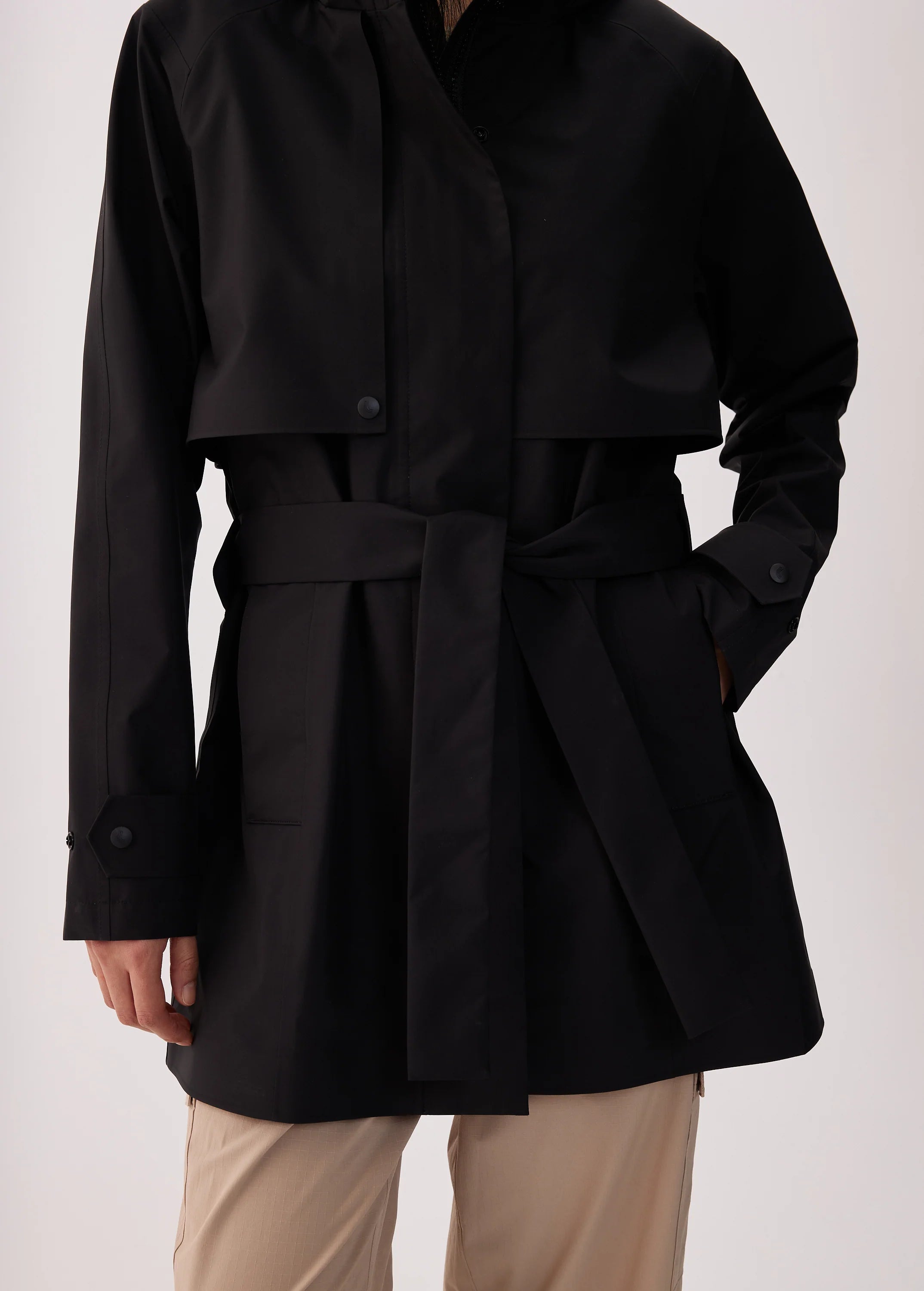 Alizé Short Trench Coat