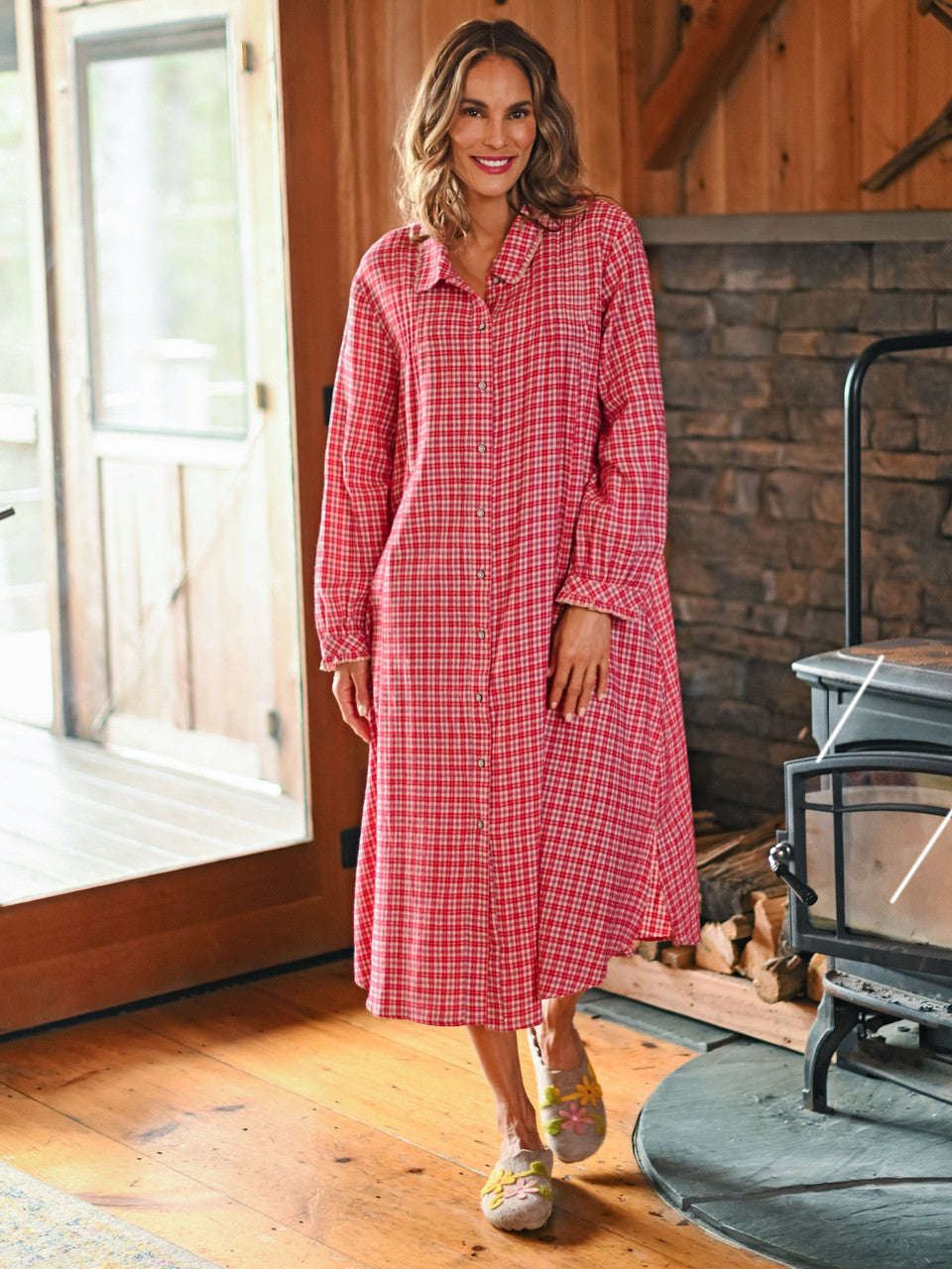 Farmgirl’s Plaid Nightshirt