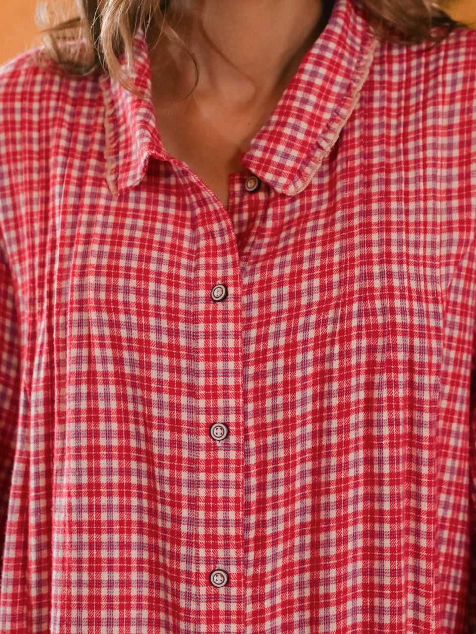 Farmgirl’s Plaid Nightshirt