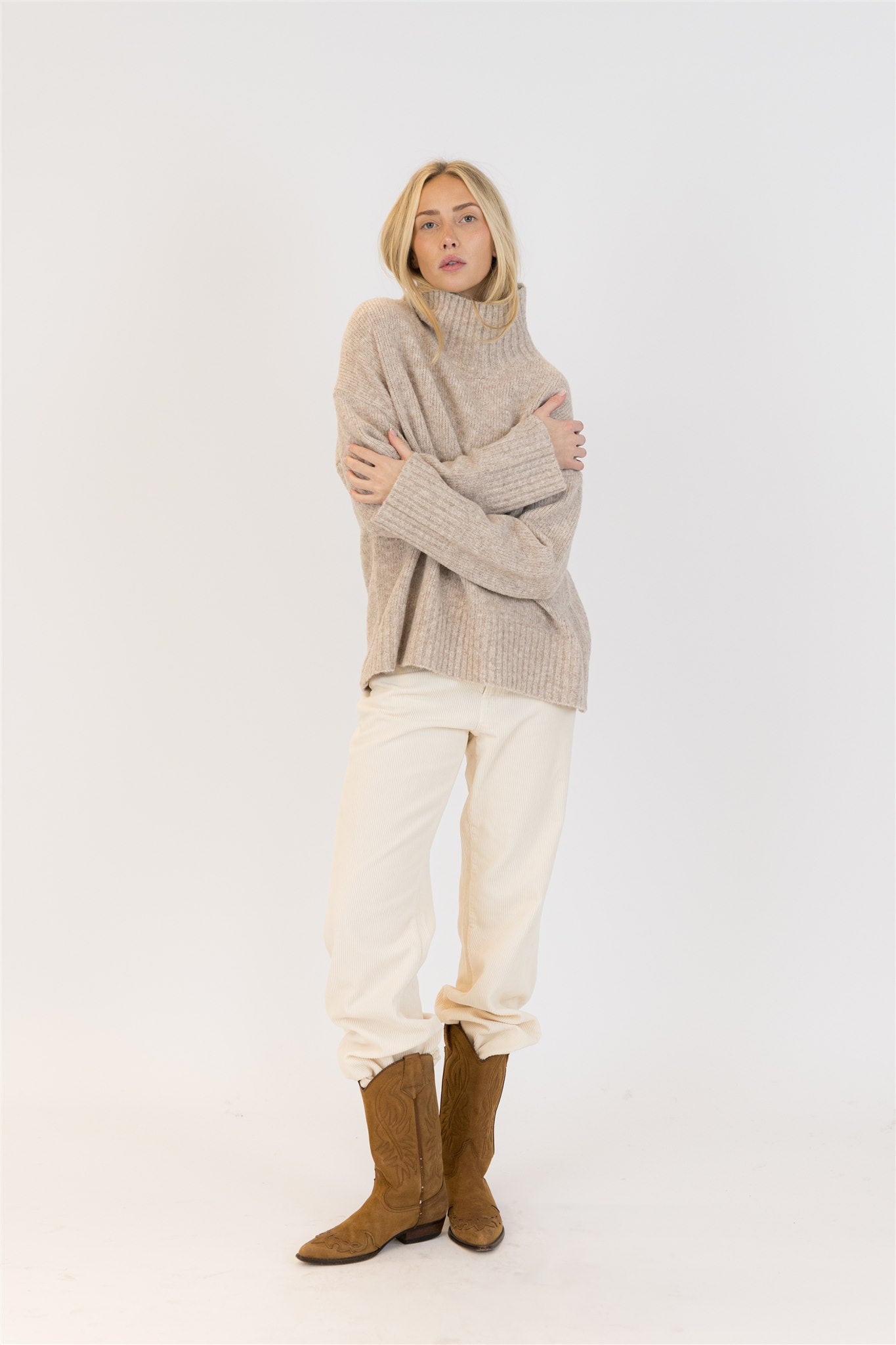 Oliver Luxe Eco Mockneck Sweater