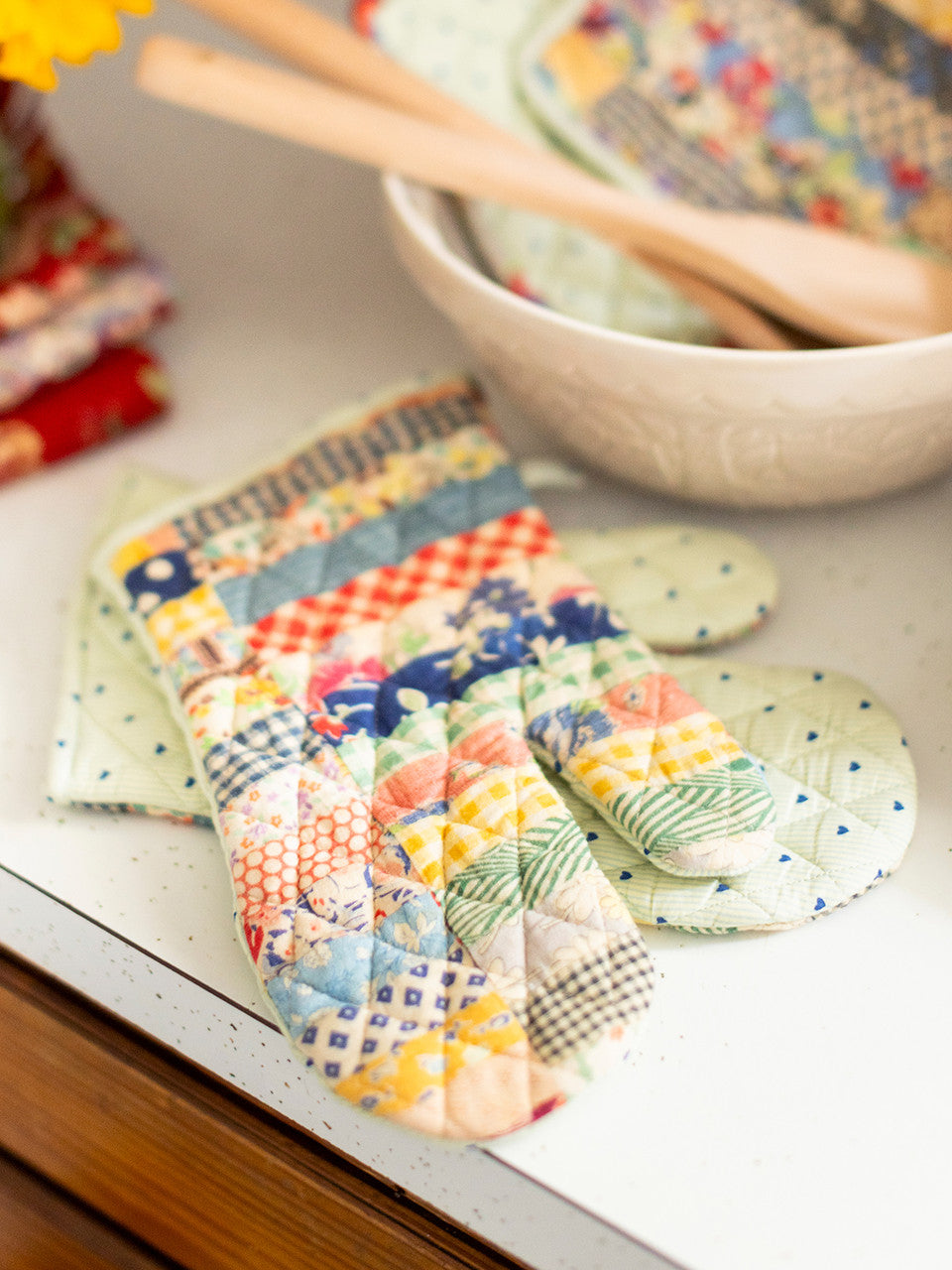 Patch Parade Oven Mitt