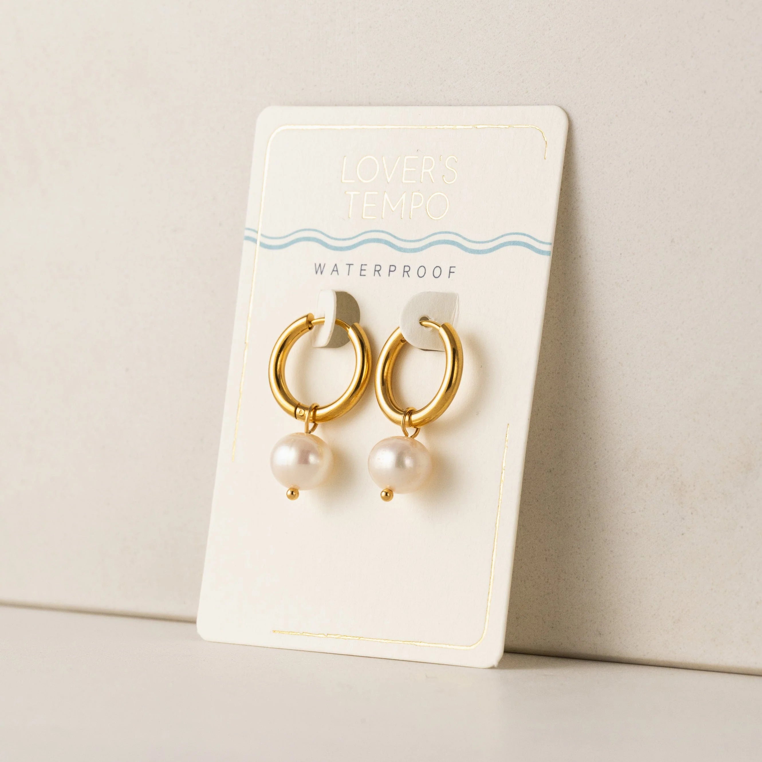 Oceane Pearl Hoops
