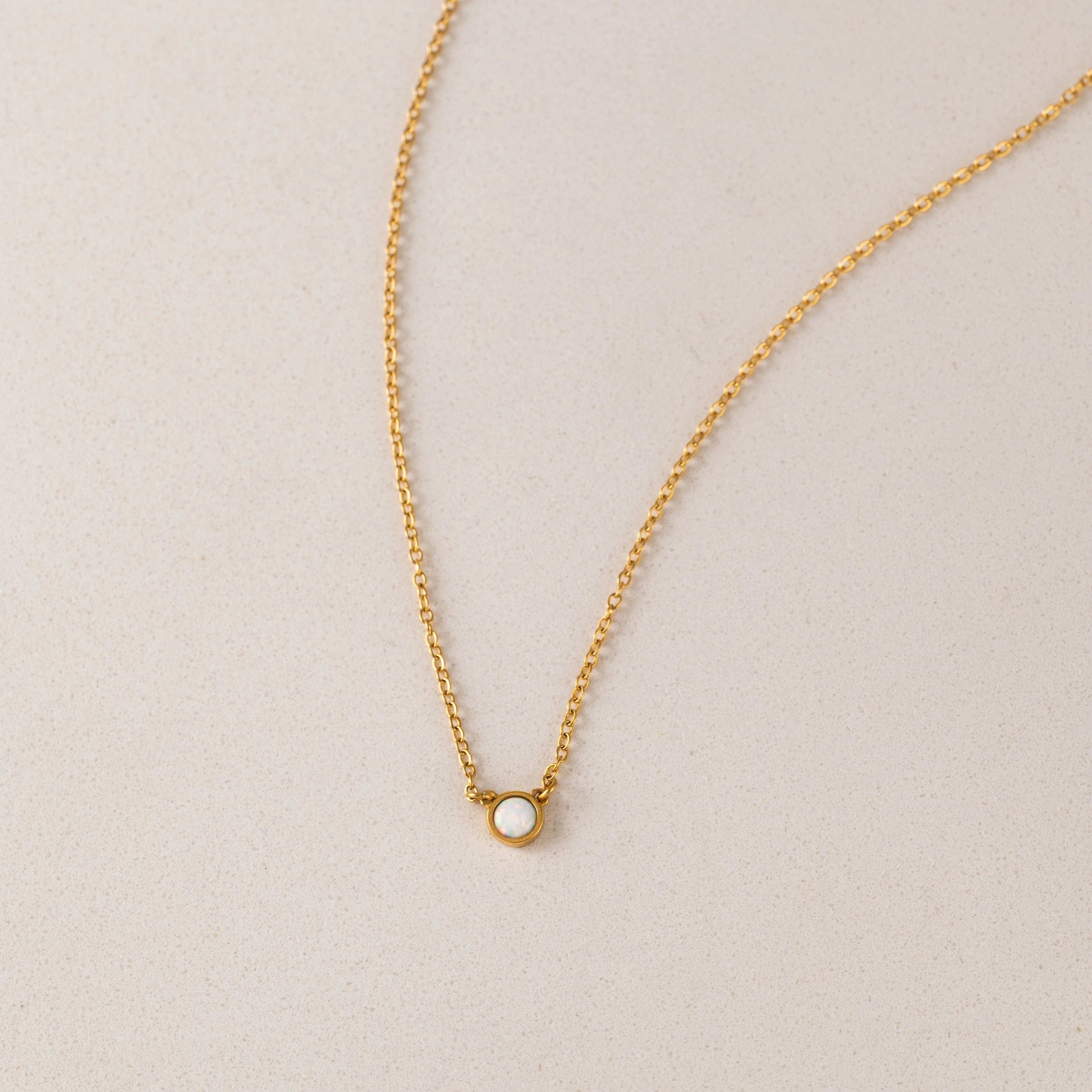 Opal Necklace - waterproof