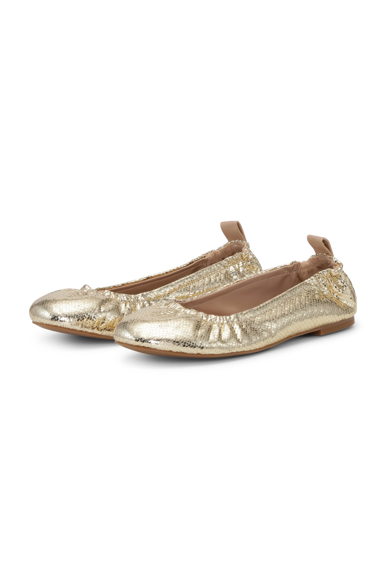 Ballerina Metallic Flats
