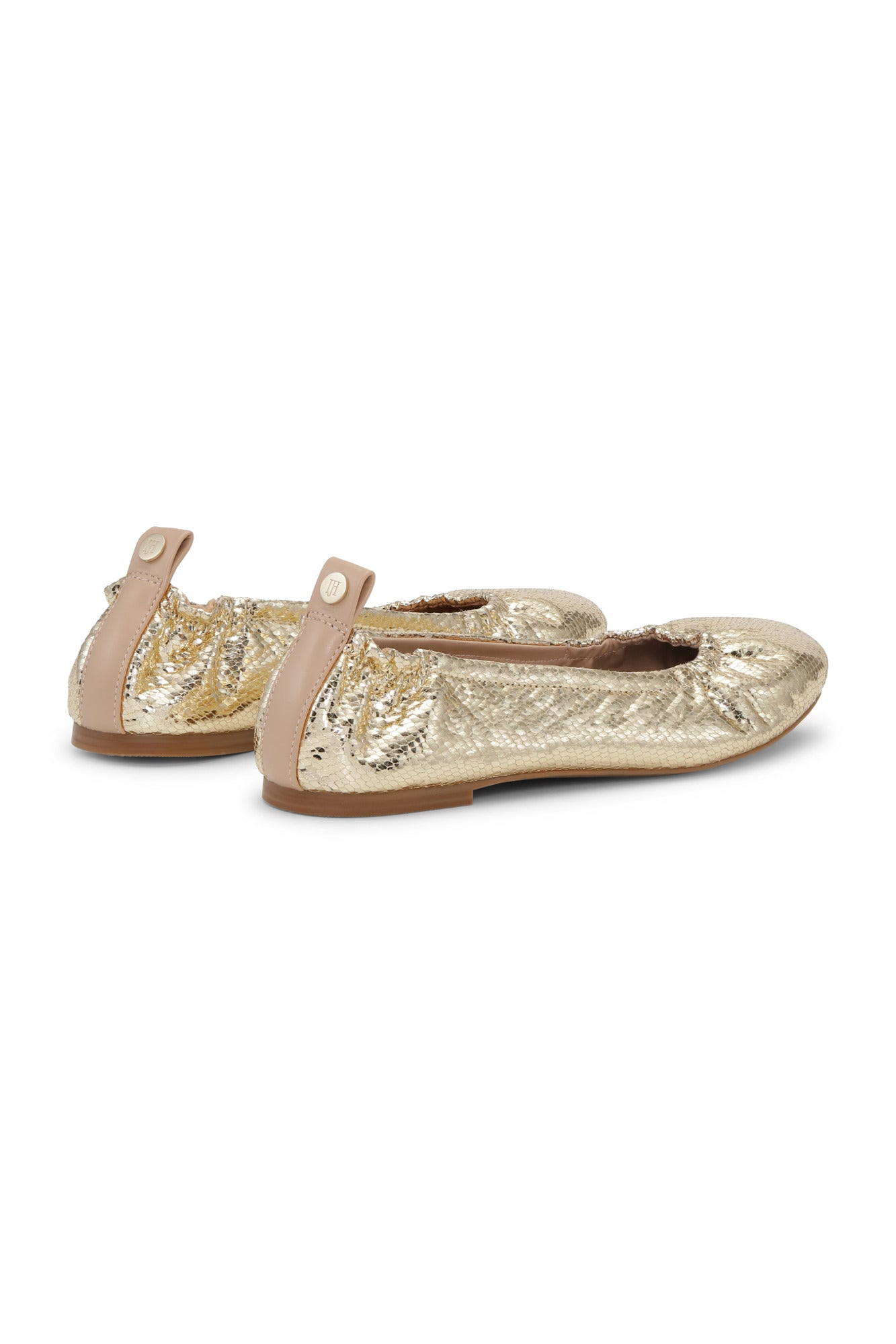 Ballerina Metallic Flats
