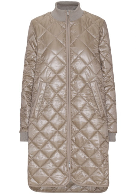 Ilse Jacobsen Quilted Jacket PEARL02