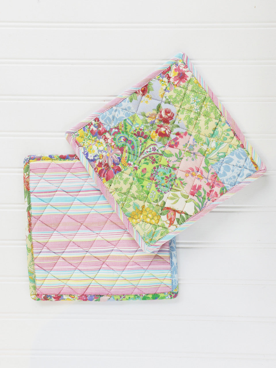 Garden Collage Potholder