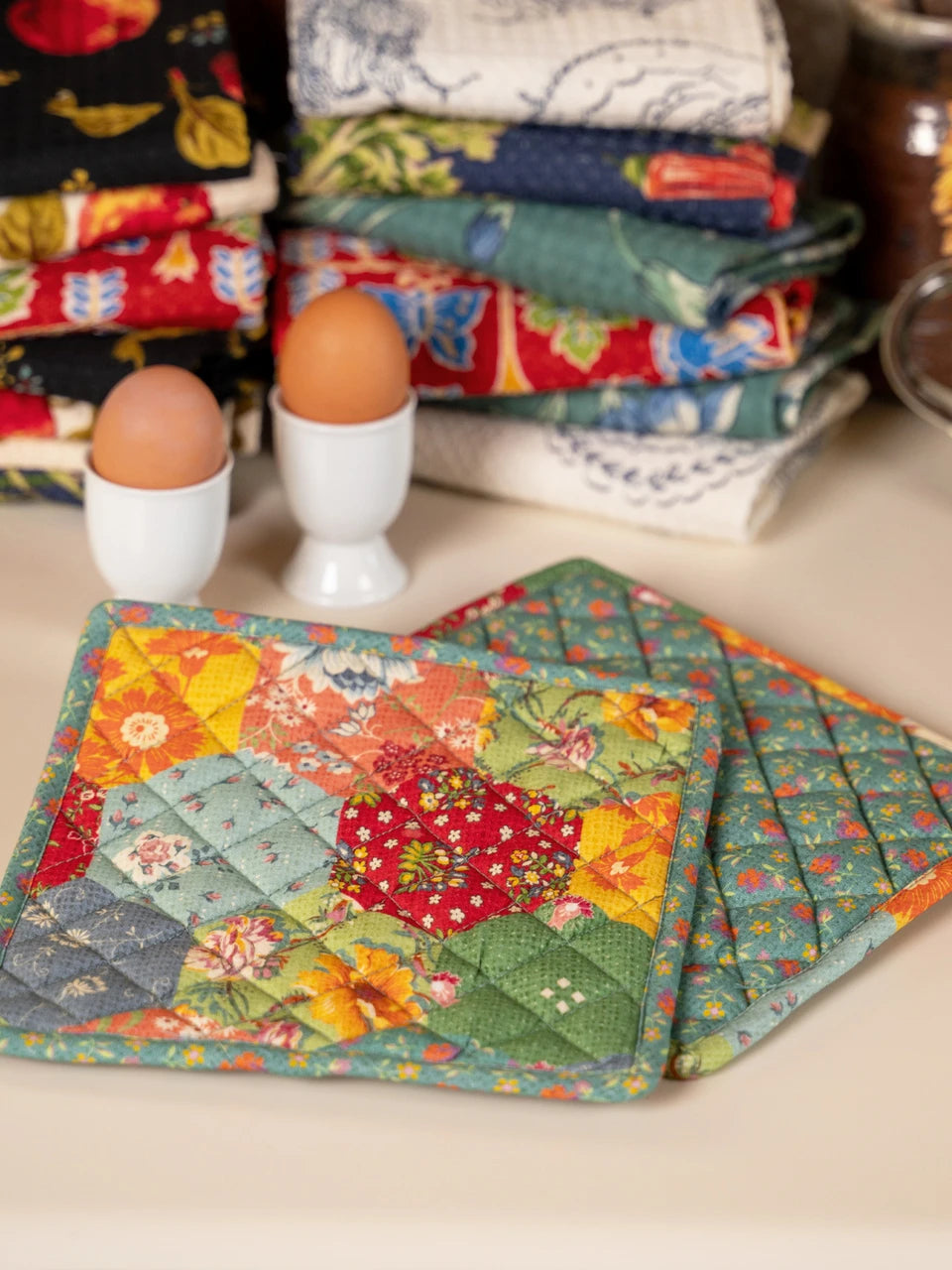 County Fair Patchwork Potholder