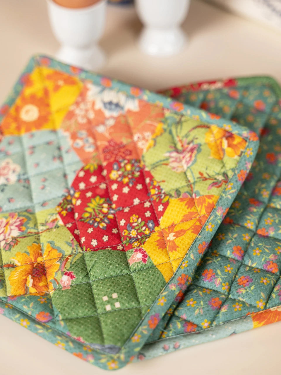 County Fair Patchwork Potholder