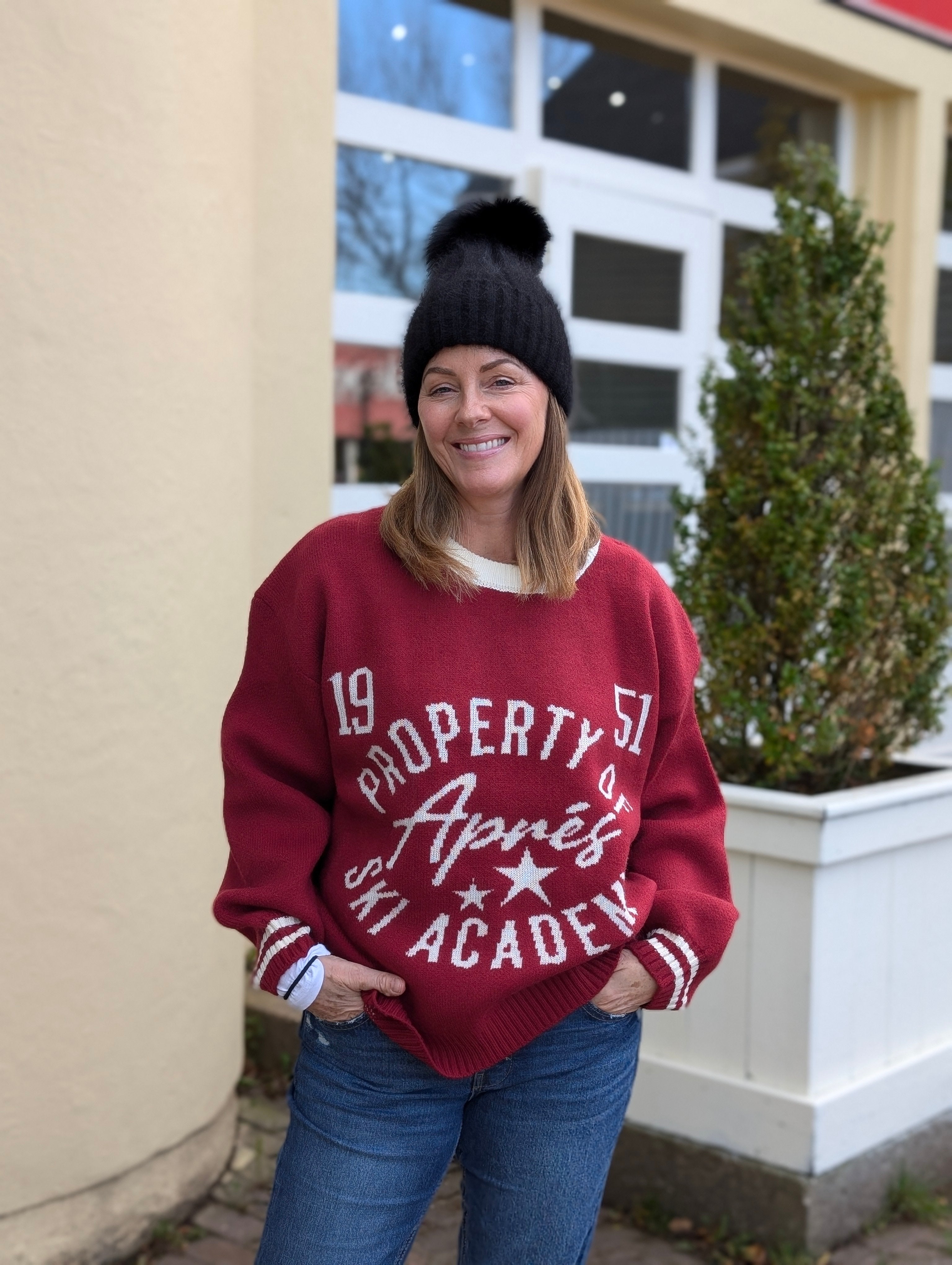 Apres Ski Academy Oversized Sweater