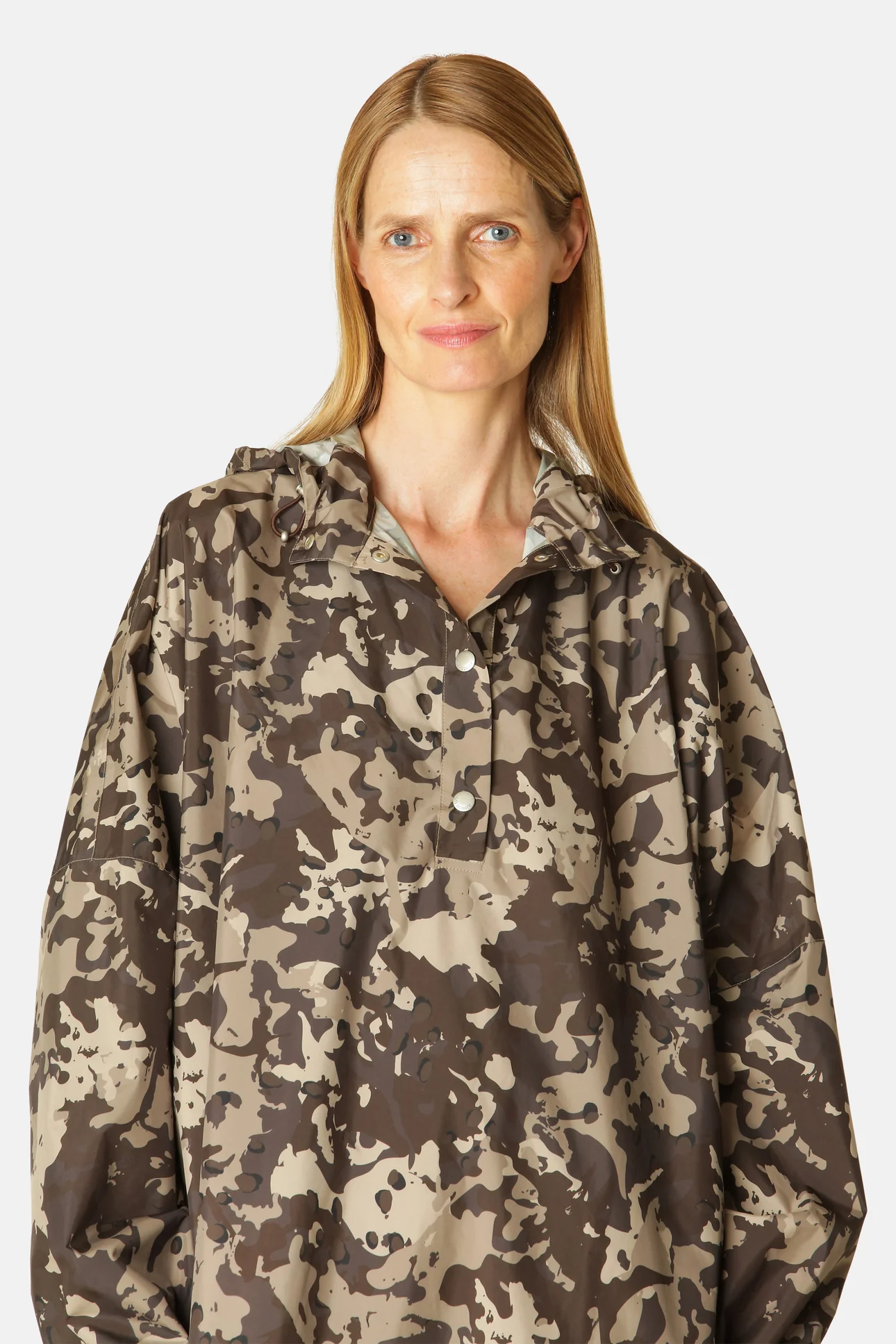 Ilse Jacobsen Poncho with Sleeves Rain221