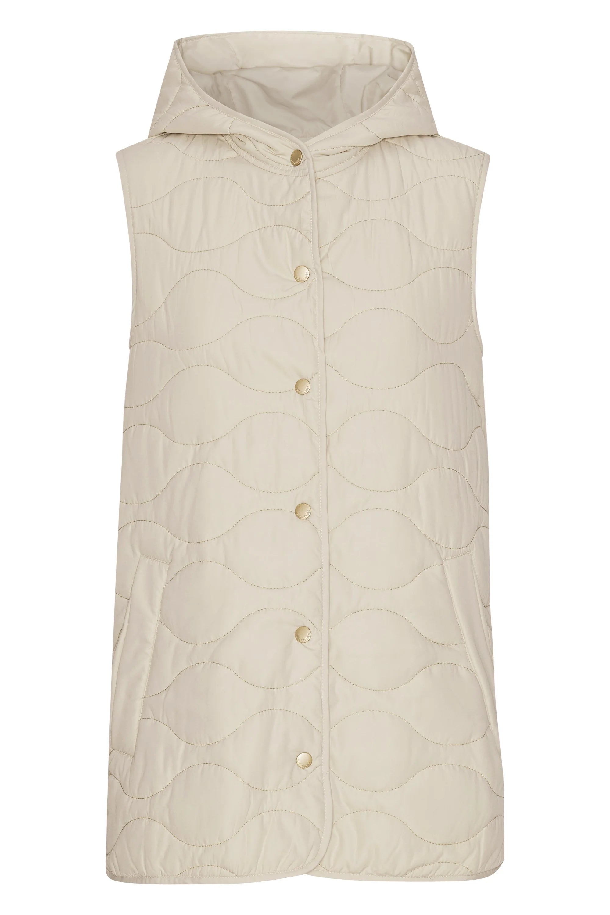 Ilse Jacobsen Short Quilt Vest - QUILTED06