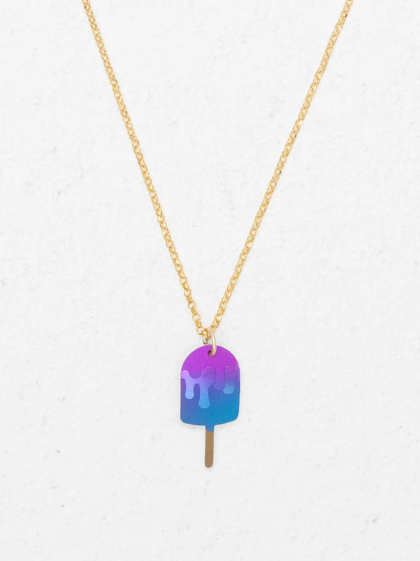 Popsicle Pendant Necklace - Kids