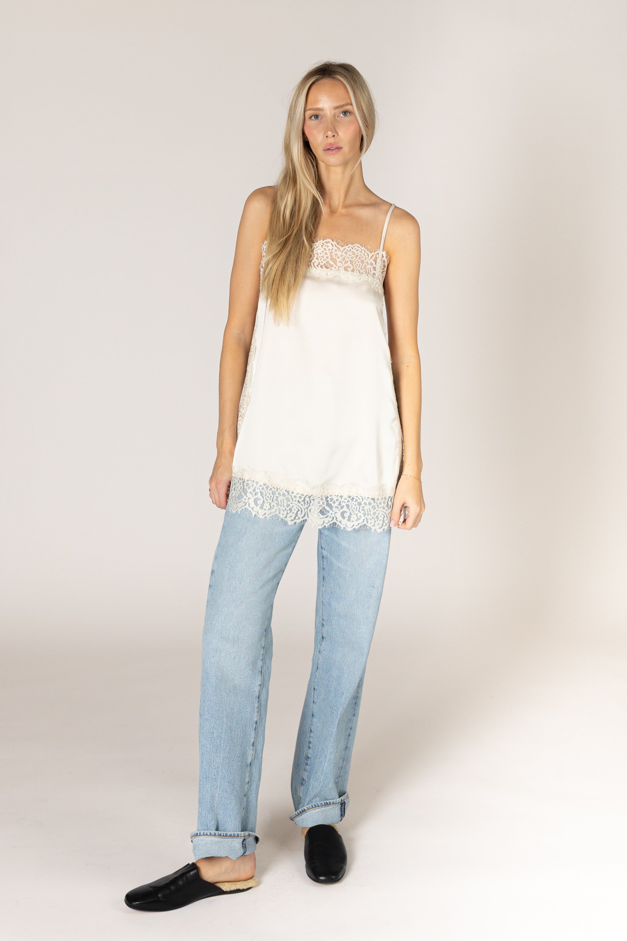 Lace Cami Slip Dress/Top
