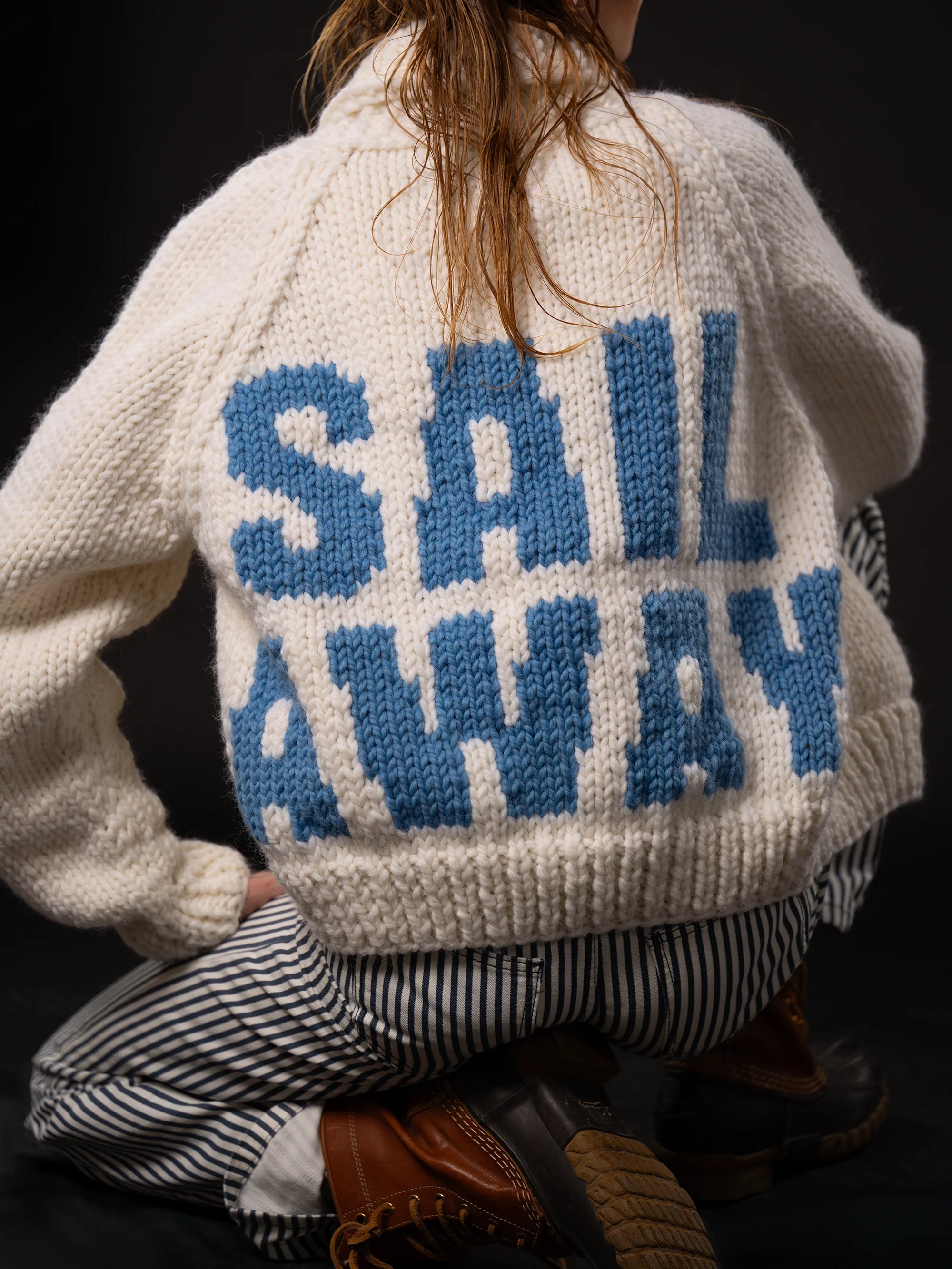 the Maritime Edit - Sail Away Cardi Short