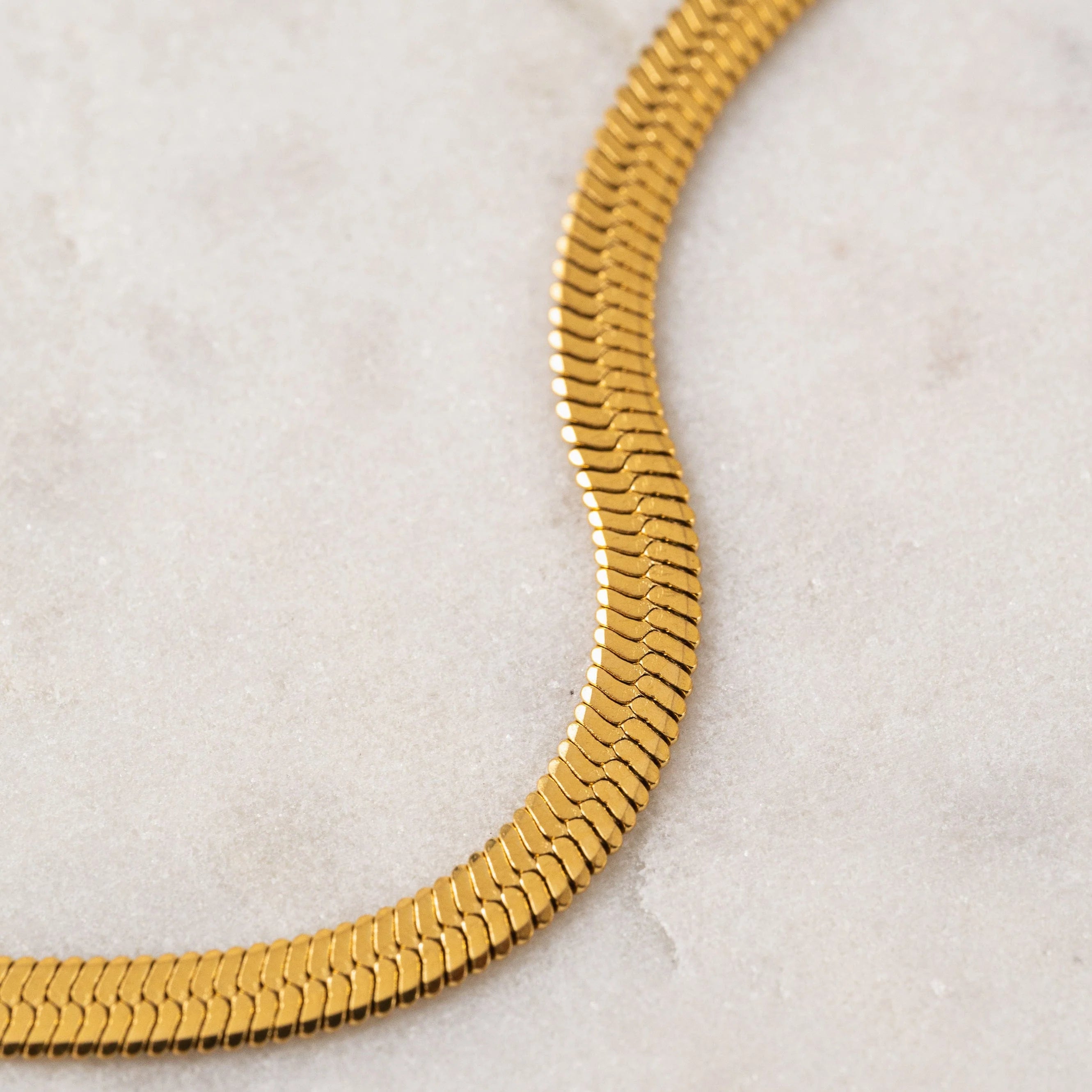 Sasha Herringbone Bracelet - waterproof