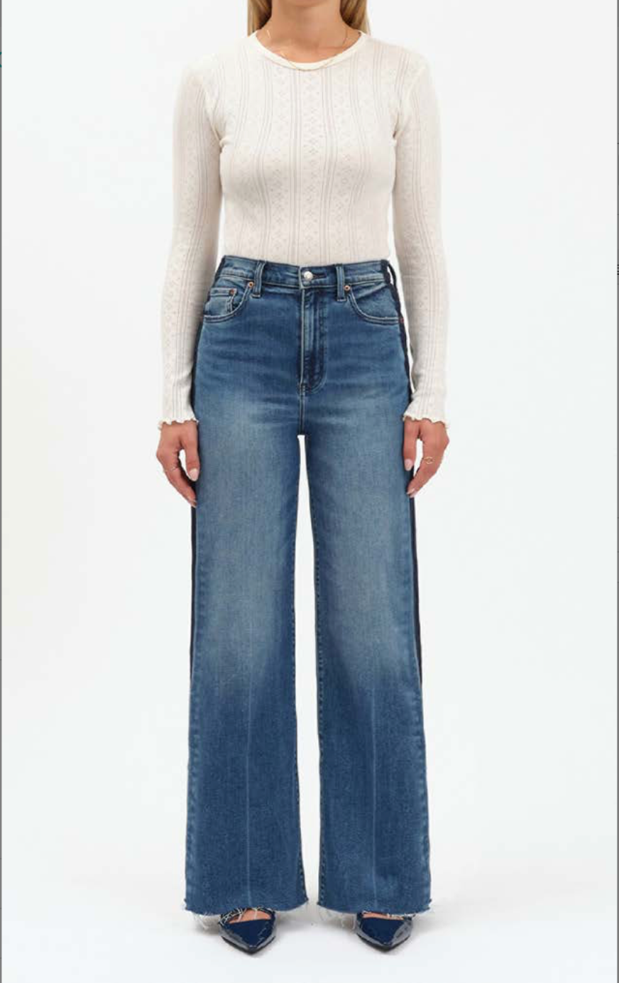 Far Out Tuxedo Wide Leg