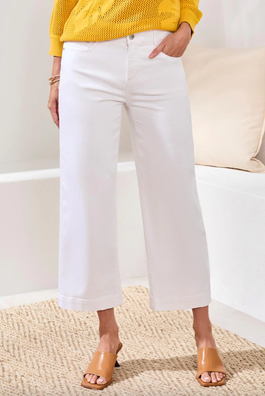 Audrey Hugging Wide Leg Crop