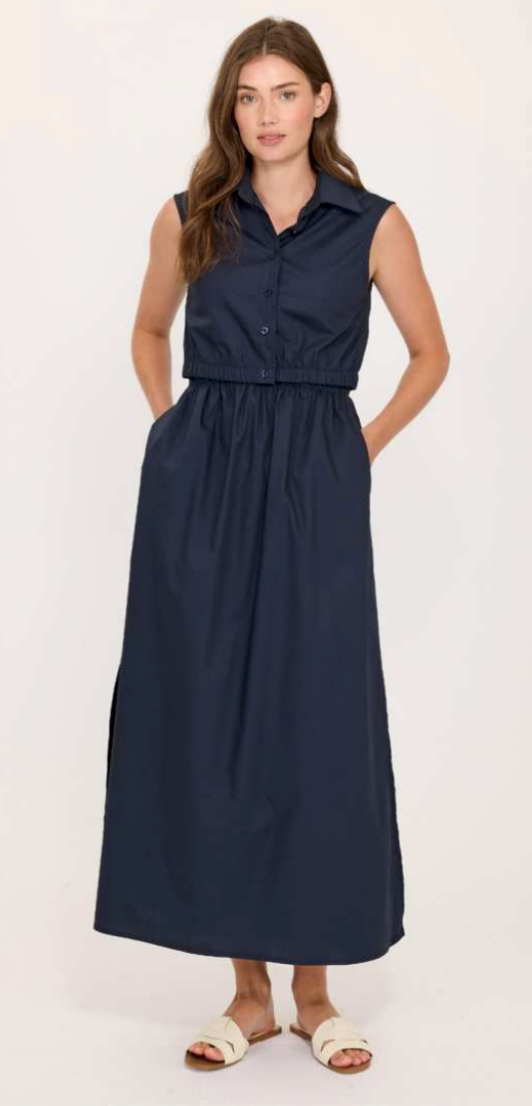 Poplin Cotton Maxi Skirt