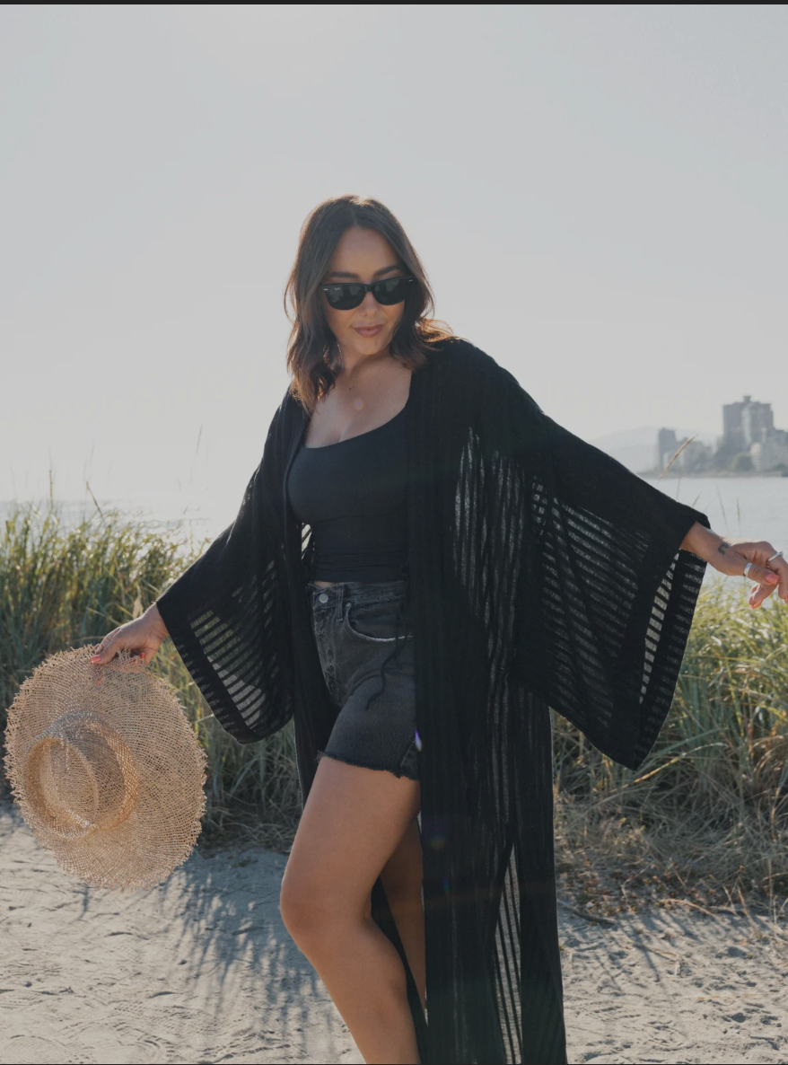the Posey Linen Cover Up