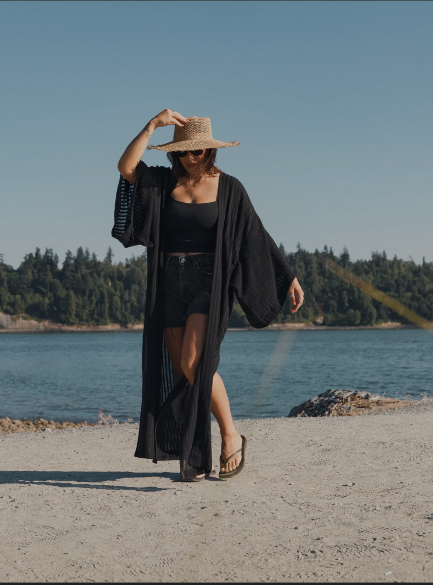 the Posey Linen Cover Up