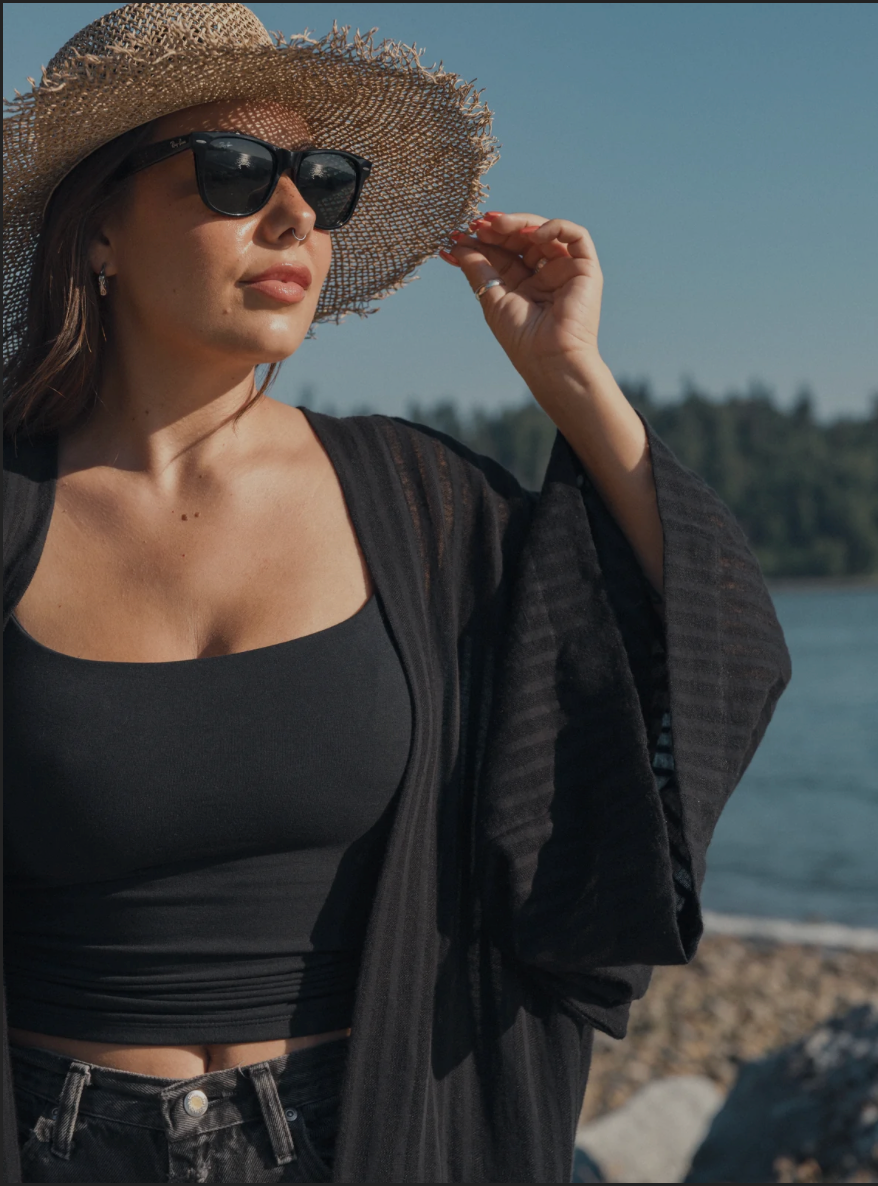 the Posey Linen Cover Up
