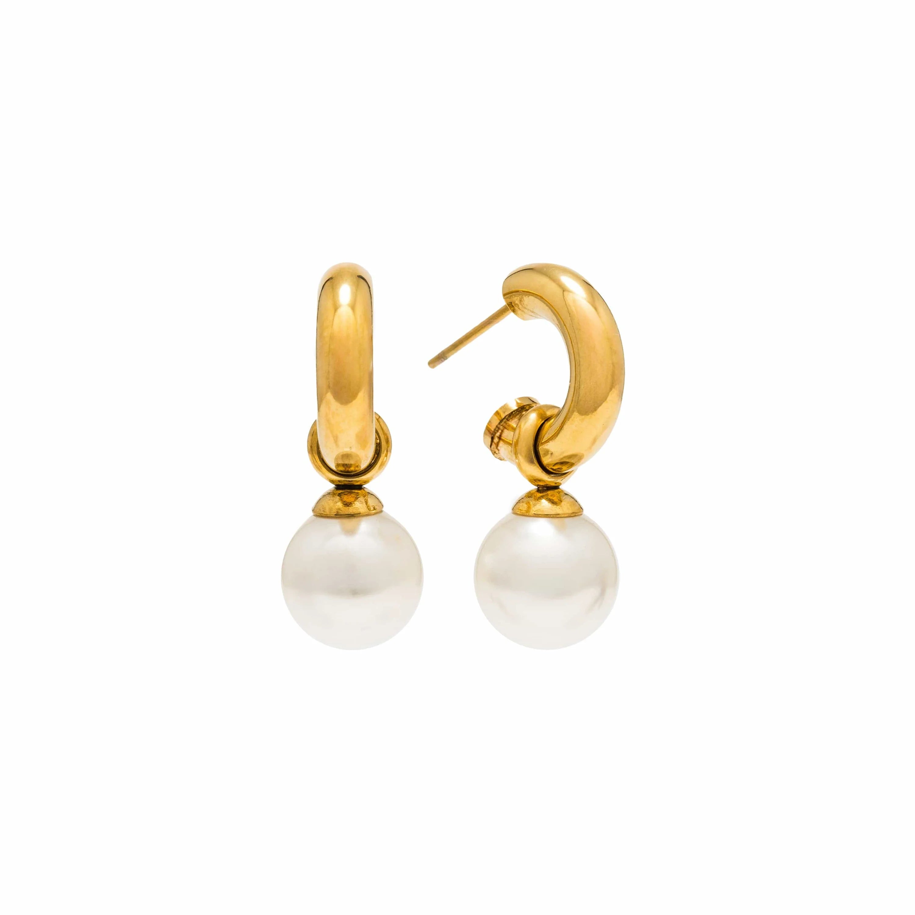 Solstice Pearl Drop Earrings