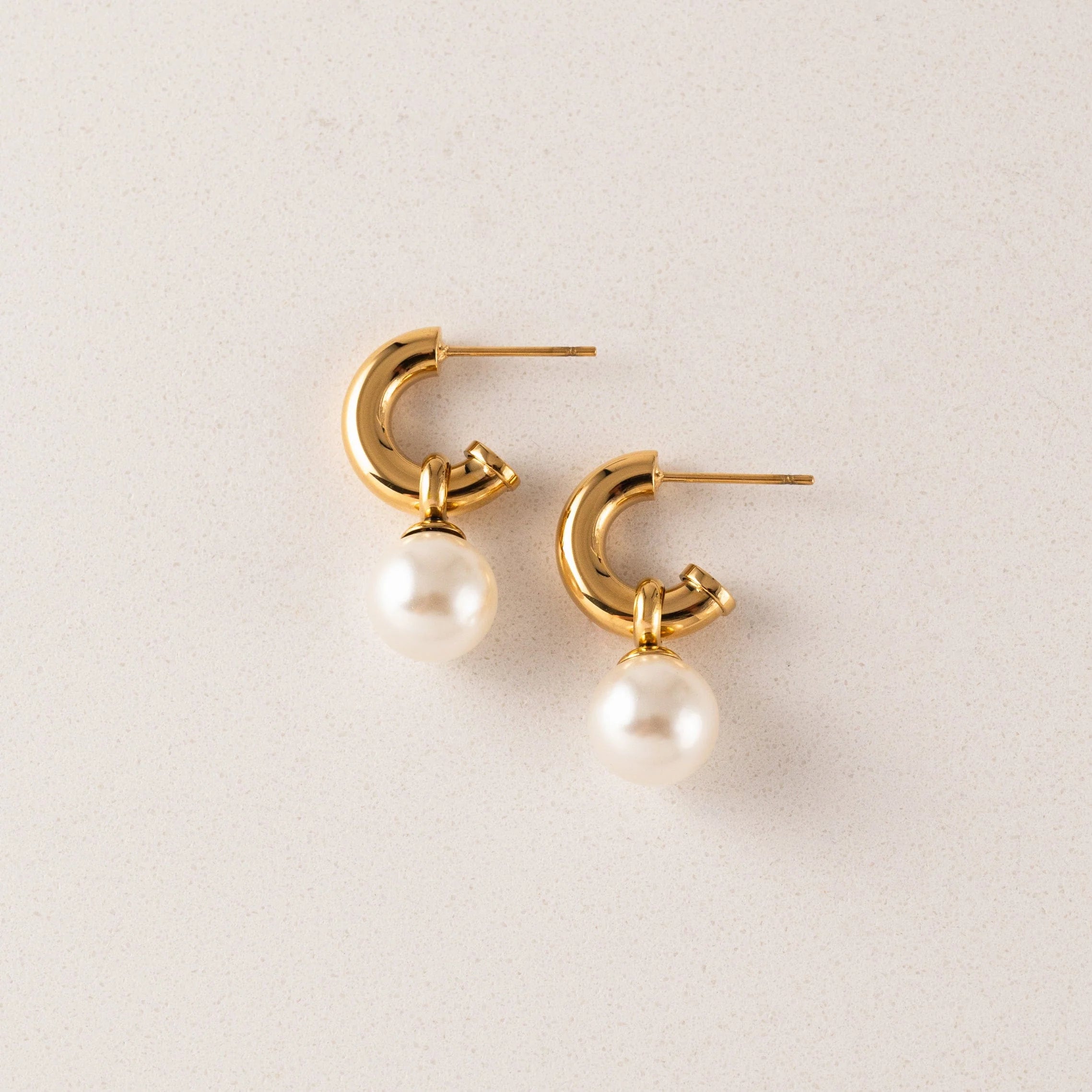 Solstice Pearl Drop Earrings