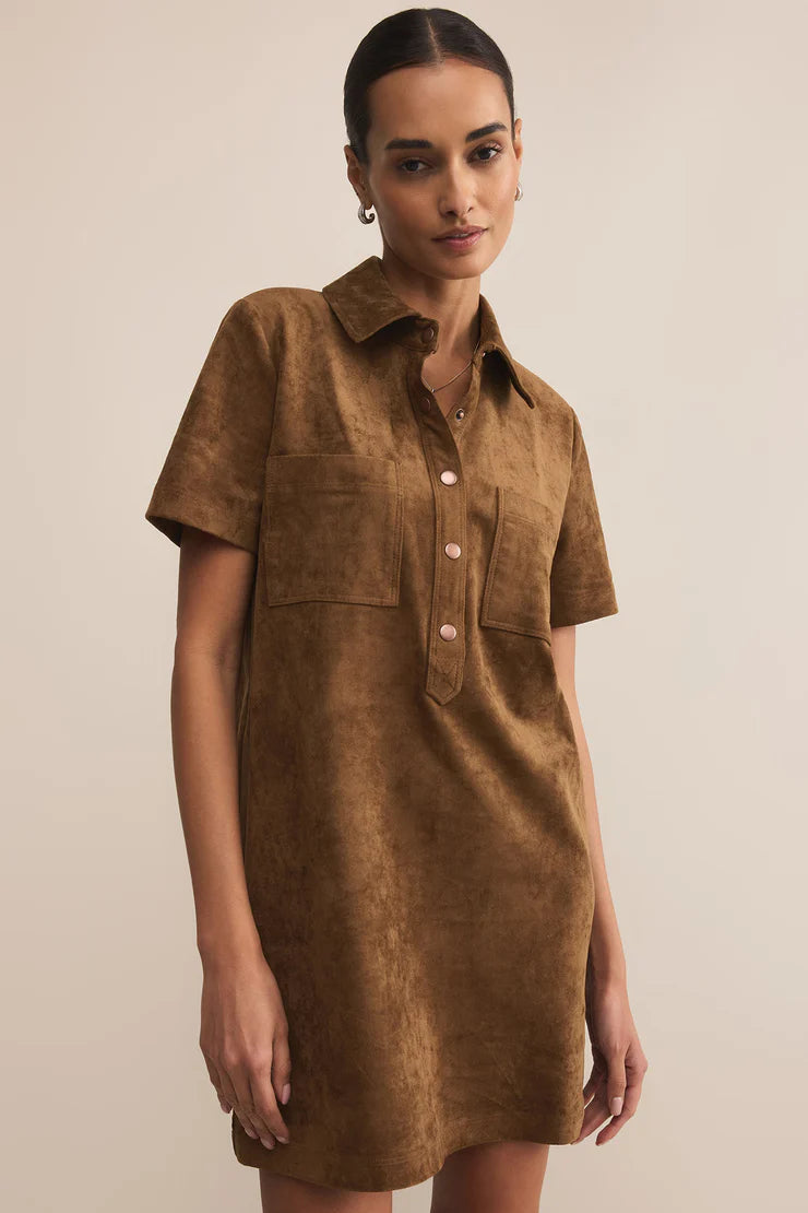Sydney Suede Mini Dress
