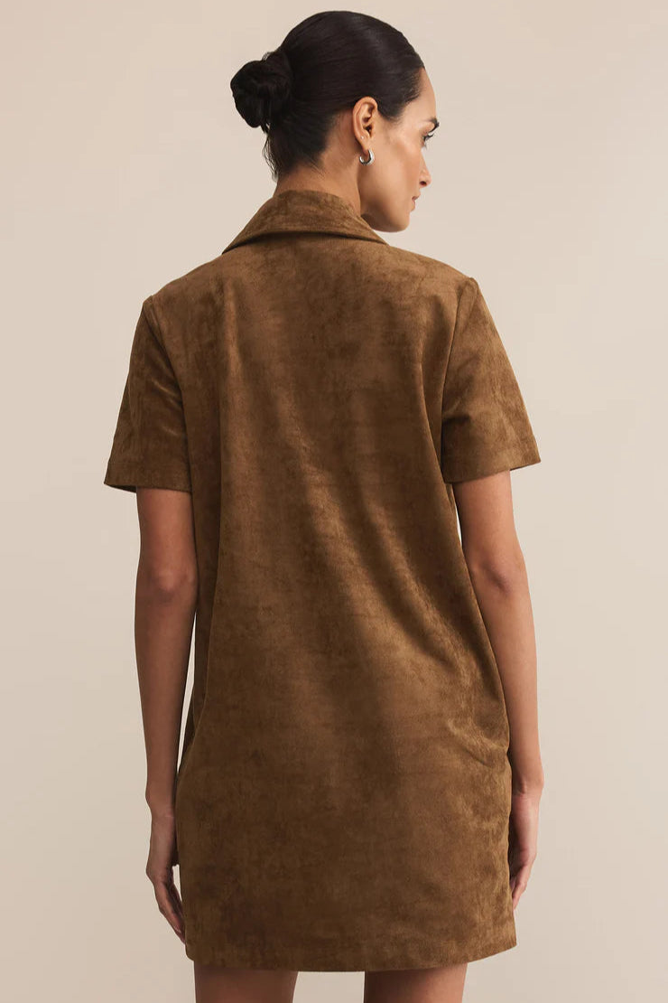 Sydney Suede Mini Dress