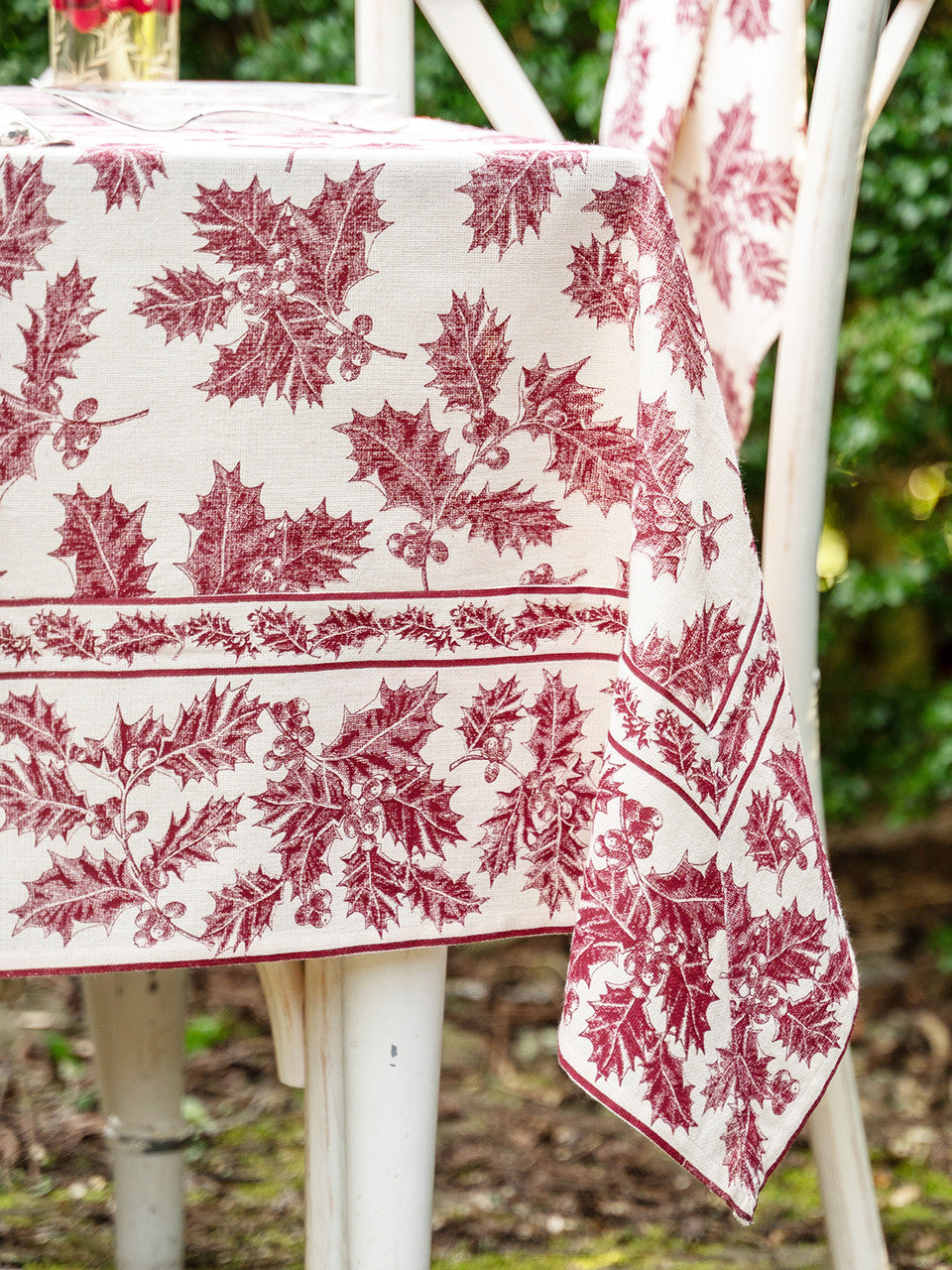 Holly Toile Tablecloth