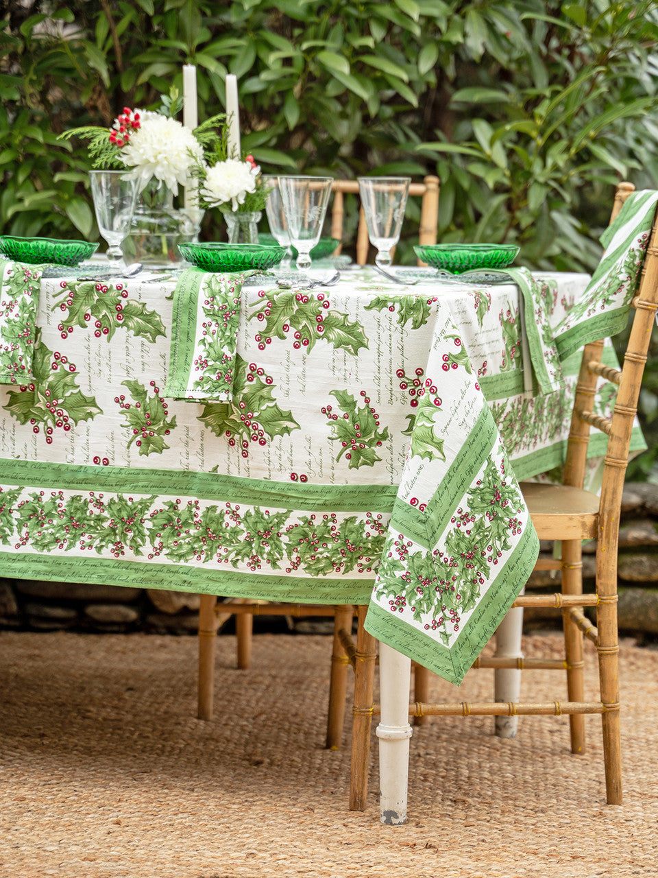 Holly Song Tablecloth