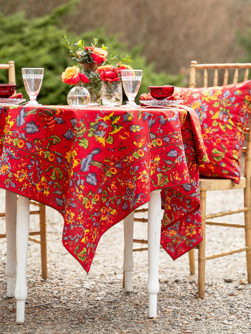 Isabelle's Ikat Tablecloth