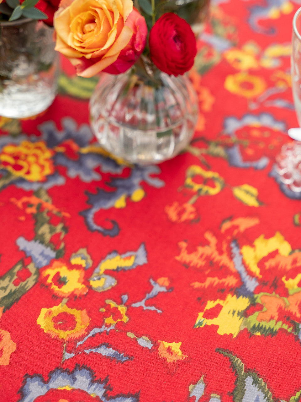 Isabelle's Ikat Tablecloth