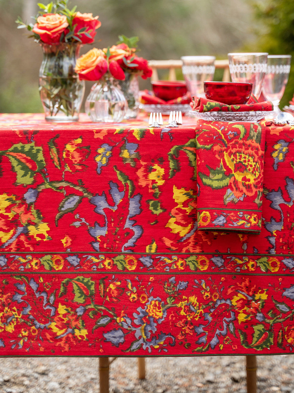 Isabelle's Ikat Tablecloth