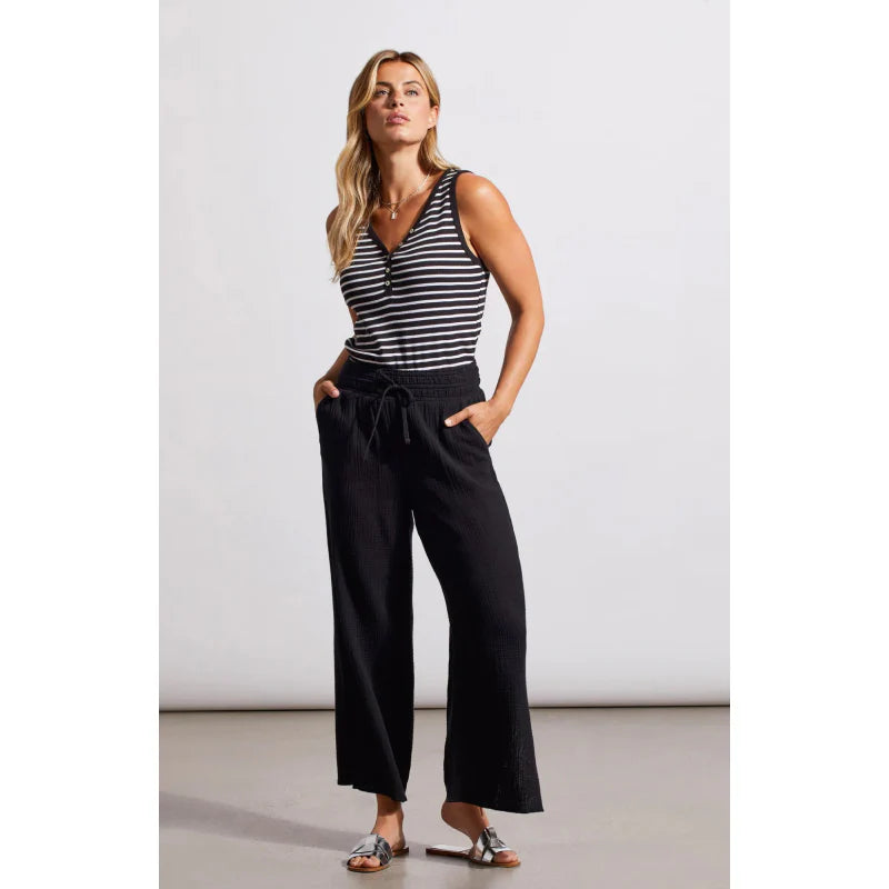 Wear 2 Ways Wide Leg Pant With Slits