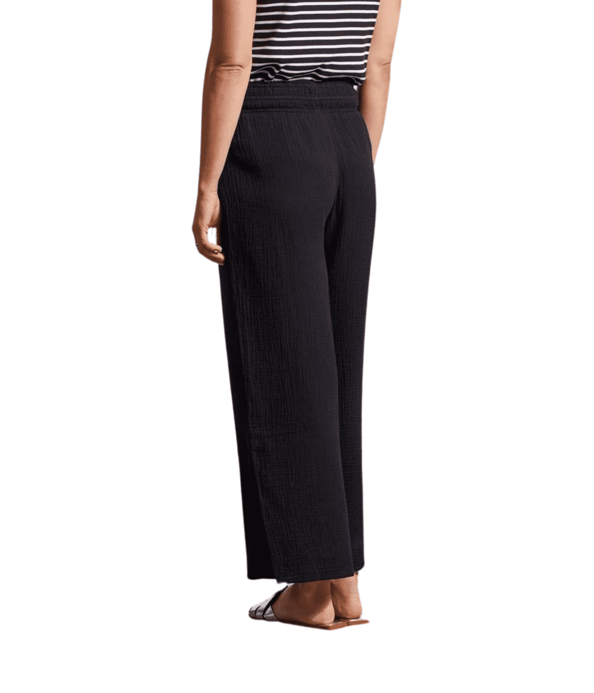 Wear 2 Ways Wide Leg Pant With Slits