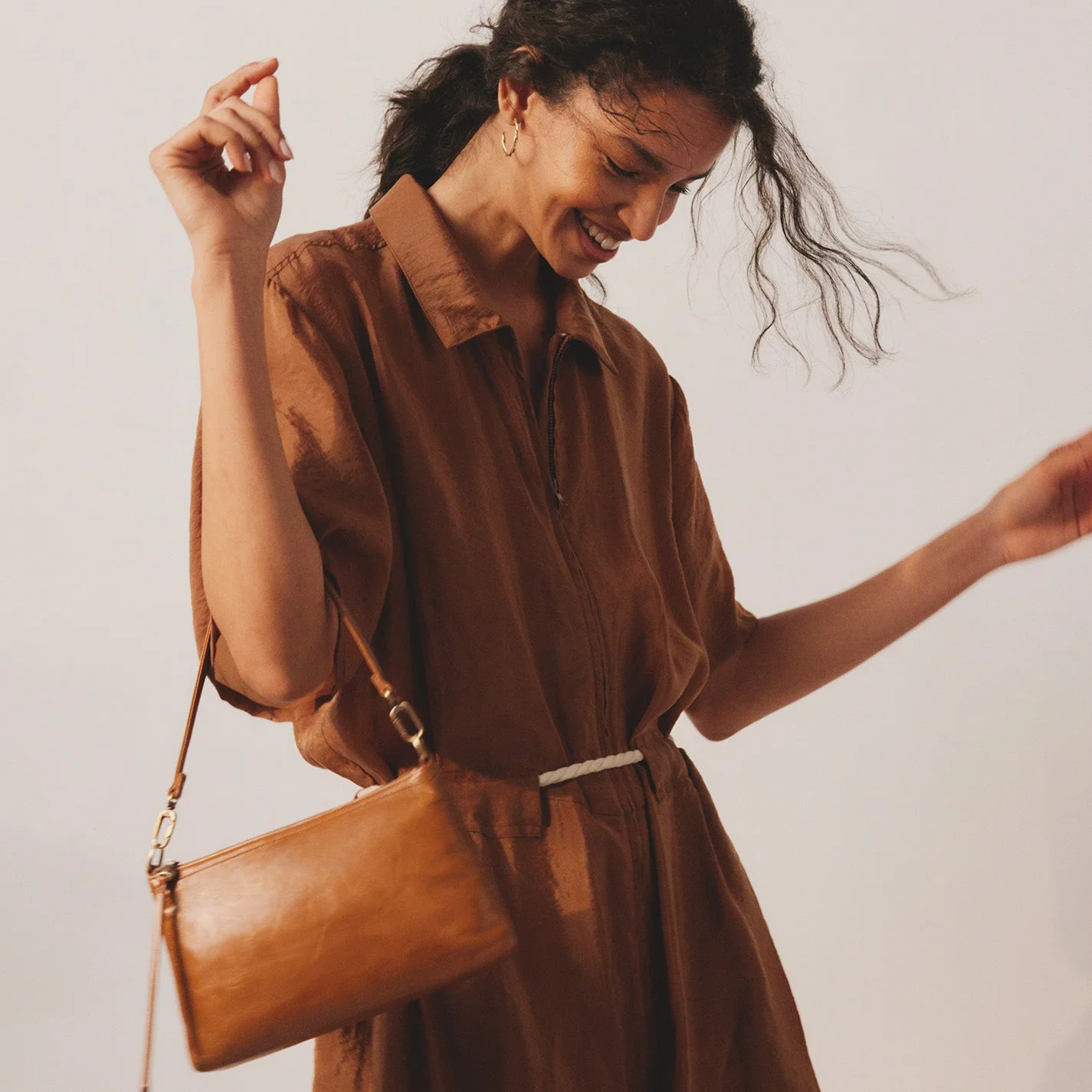 HOBO Darcy Convertible Crossbody Bag at Wild Lily Truffle