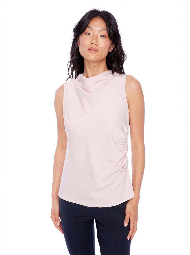 Veronica Solid Satin Tank