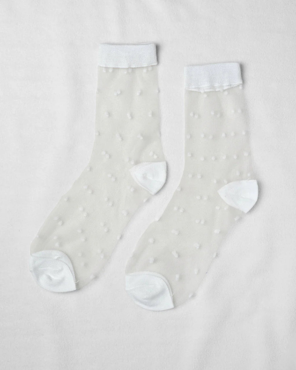 Sheer Dots Socks