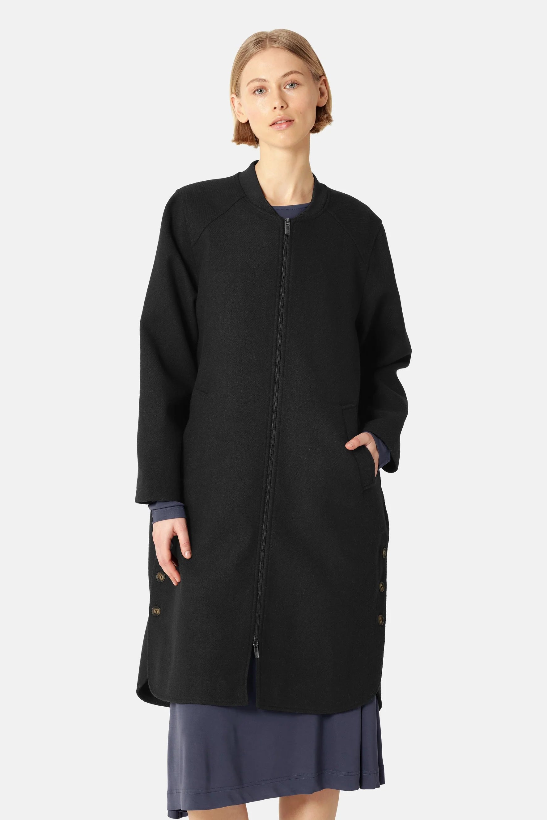 Ilse Jacobsen Long Zipped Coat